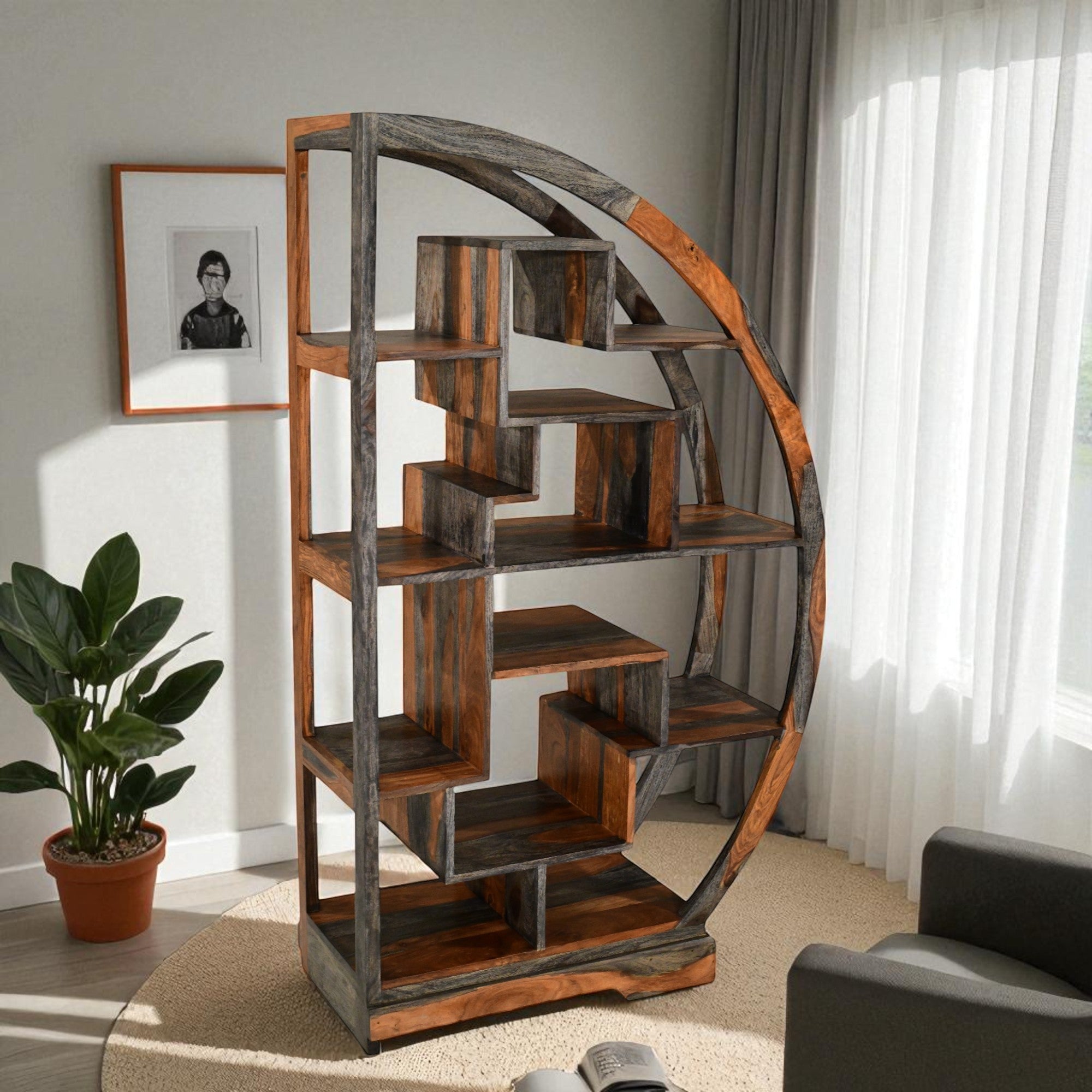 Cube Goa Half Round Display Unit