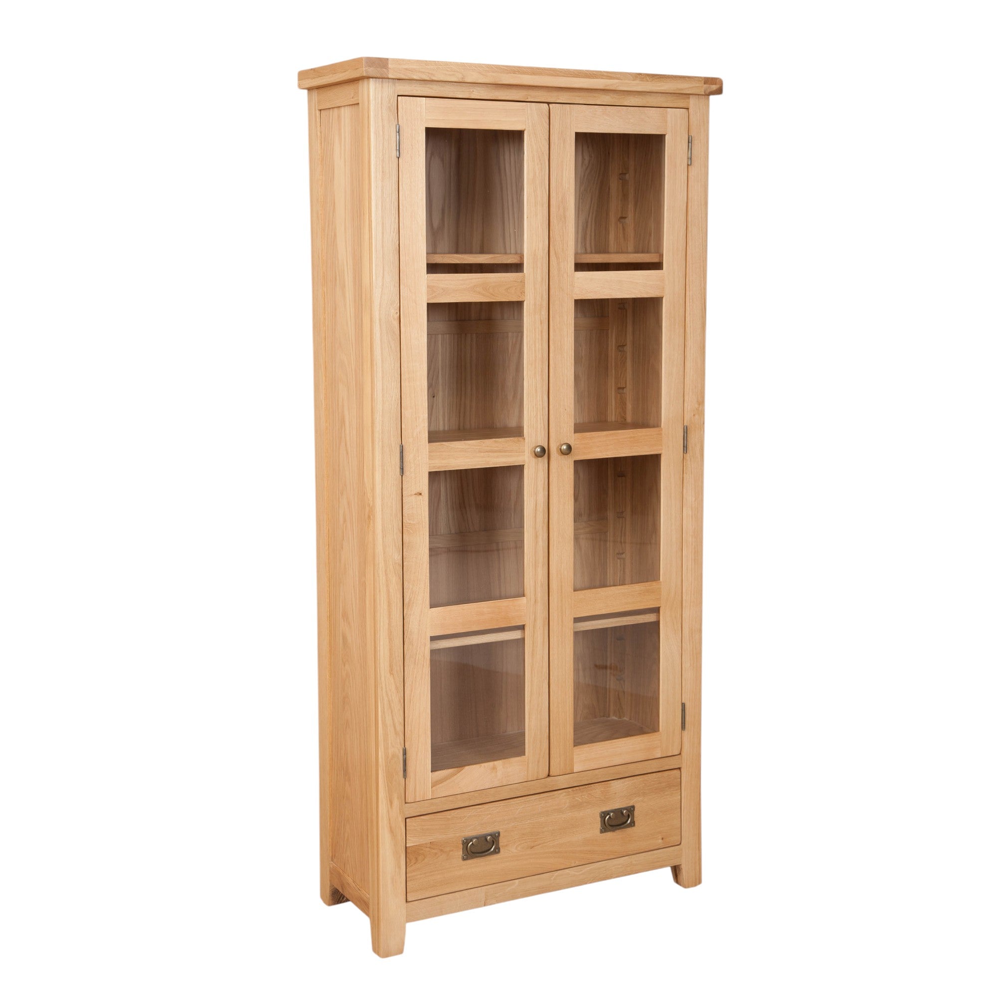 Melbourne Natural Display Cabinet