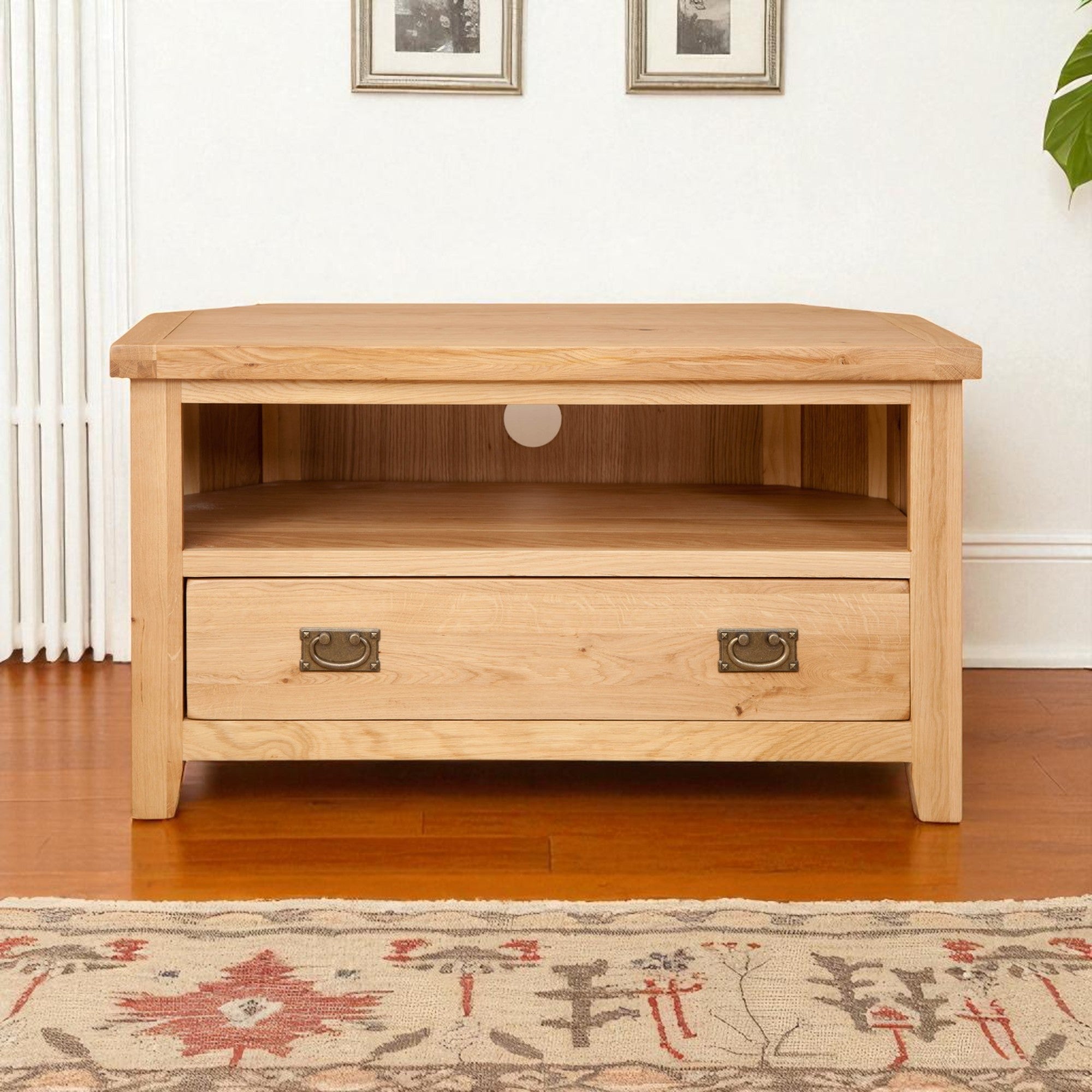 Melbourne Natural Corner TV Unit