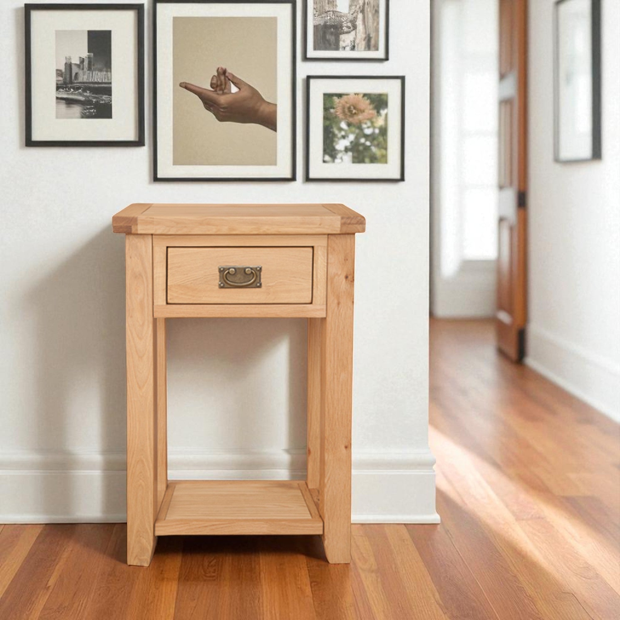 Melbourne Natural 1 Drawer Console Table