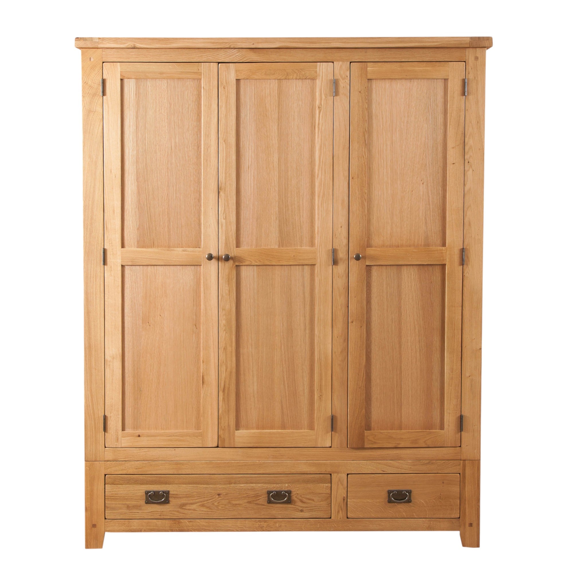 Melbourne Natural 3 Door Wardrobe
