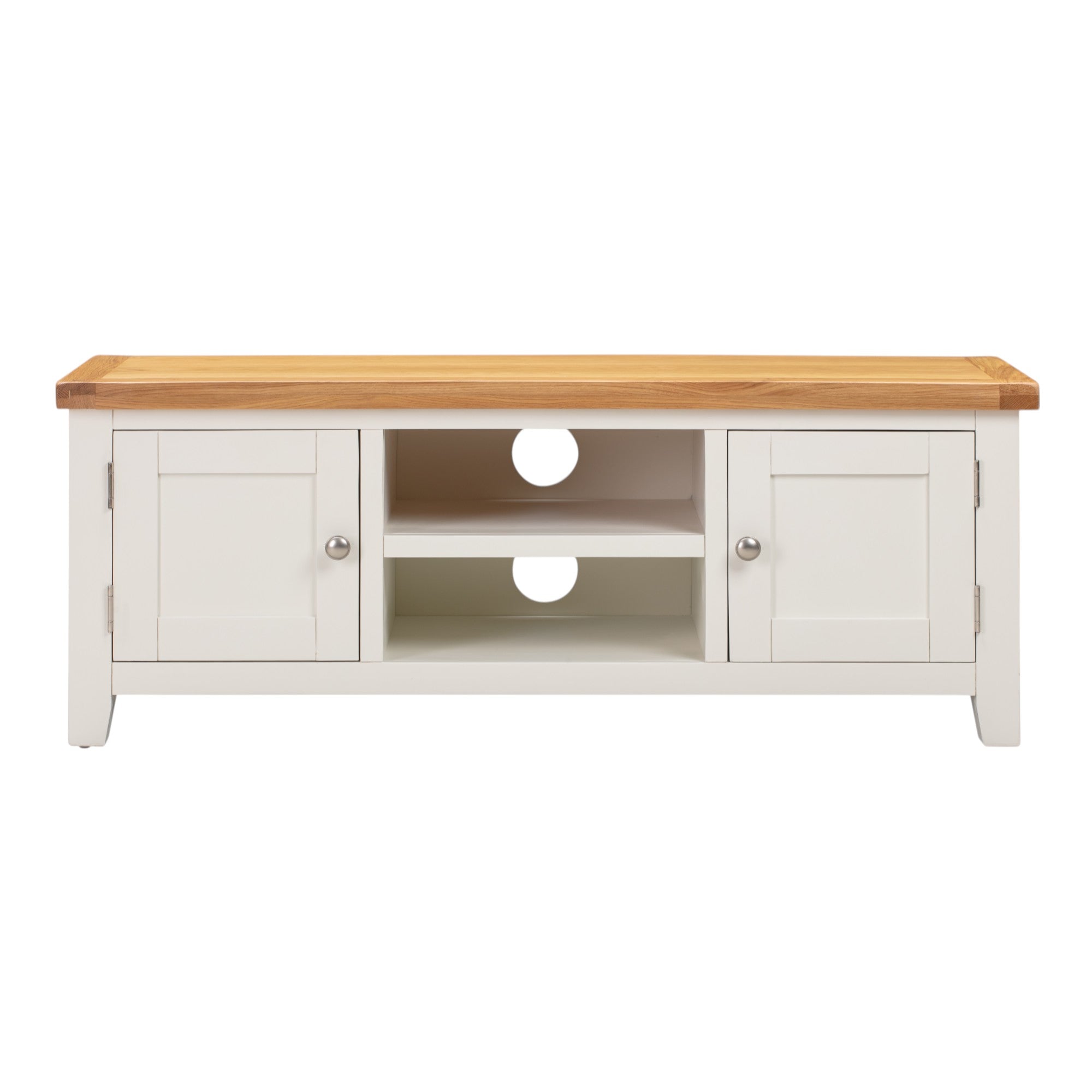 Melbourne White Large TV Unit