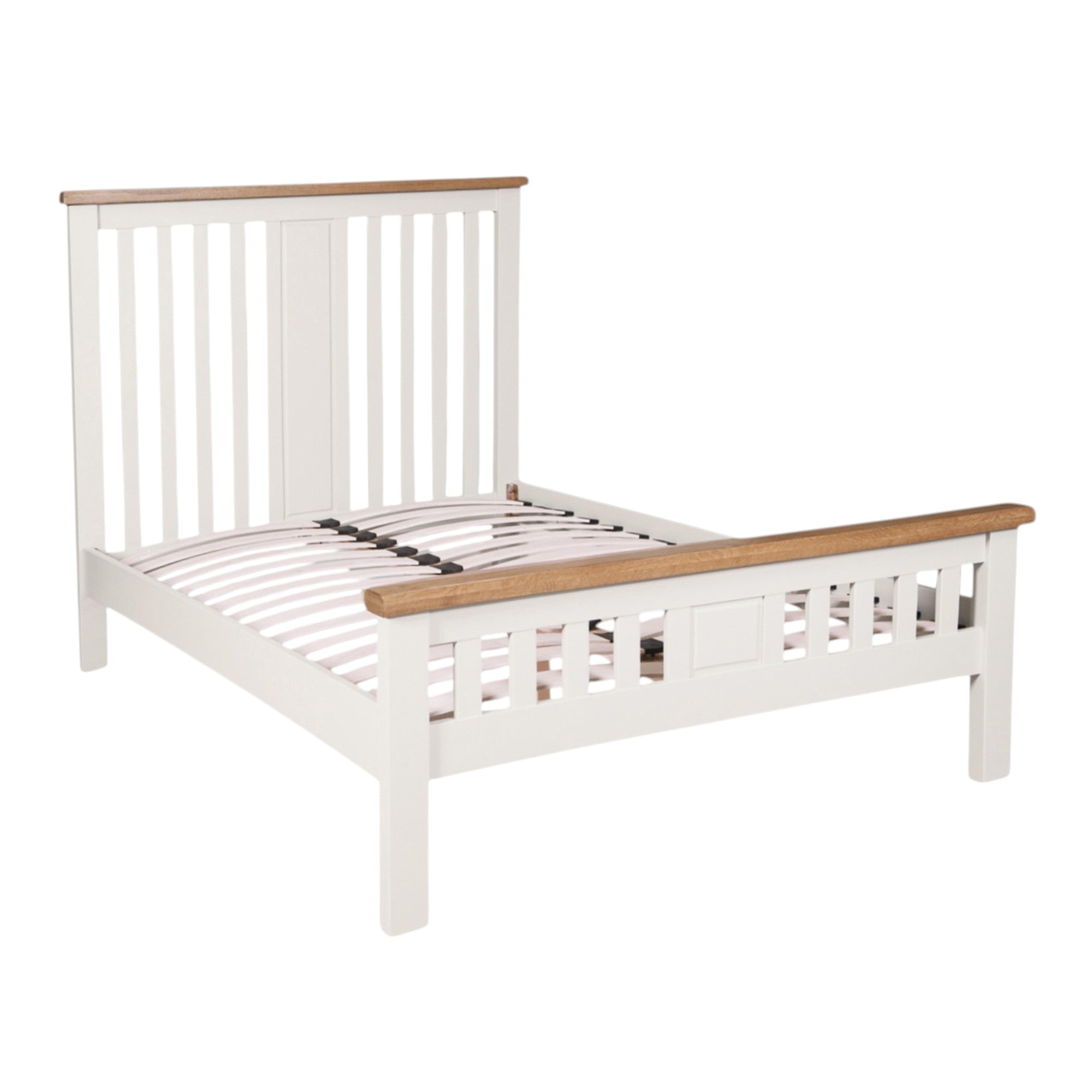 Melbourne White King Size Bed