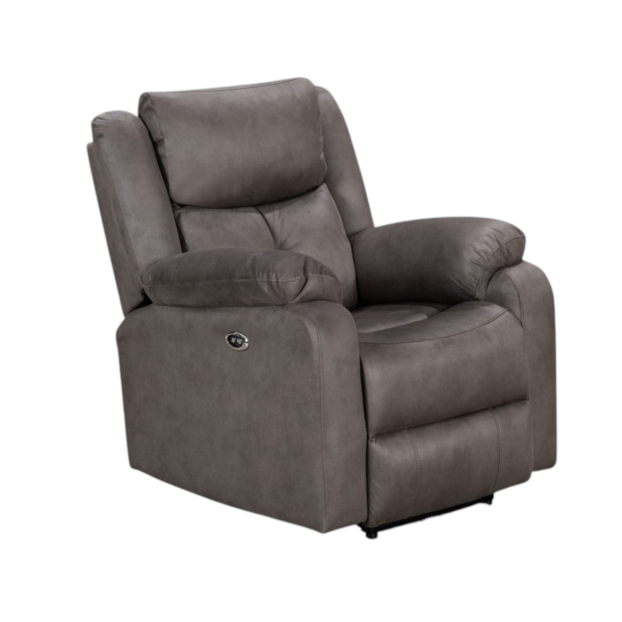 Rome Power Recliner Chair - Steel