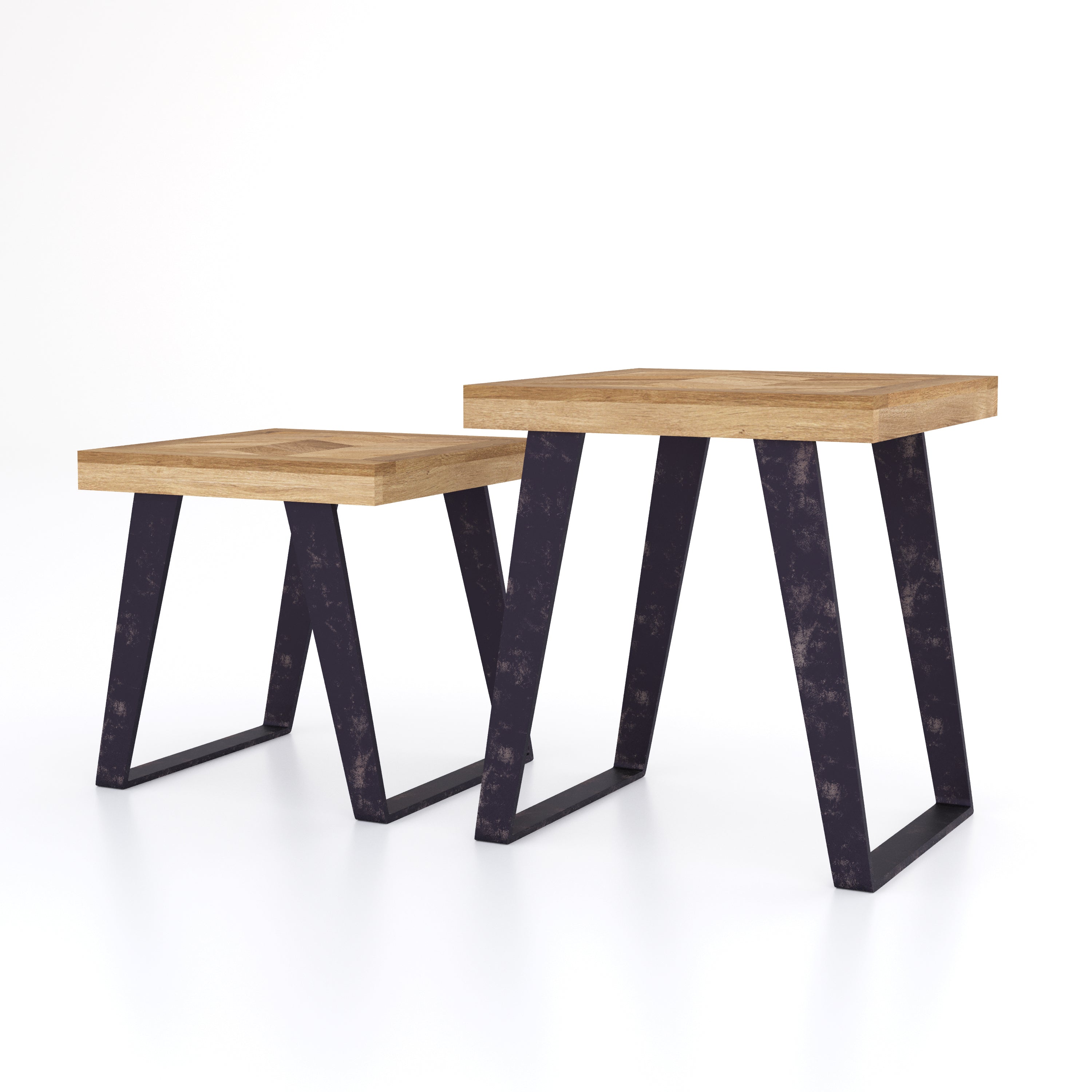 Agra Nest of Two Tables
