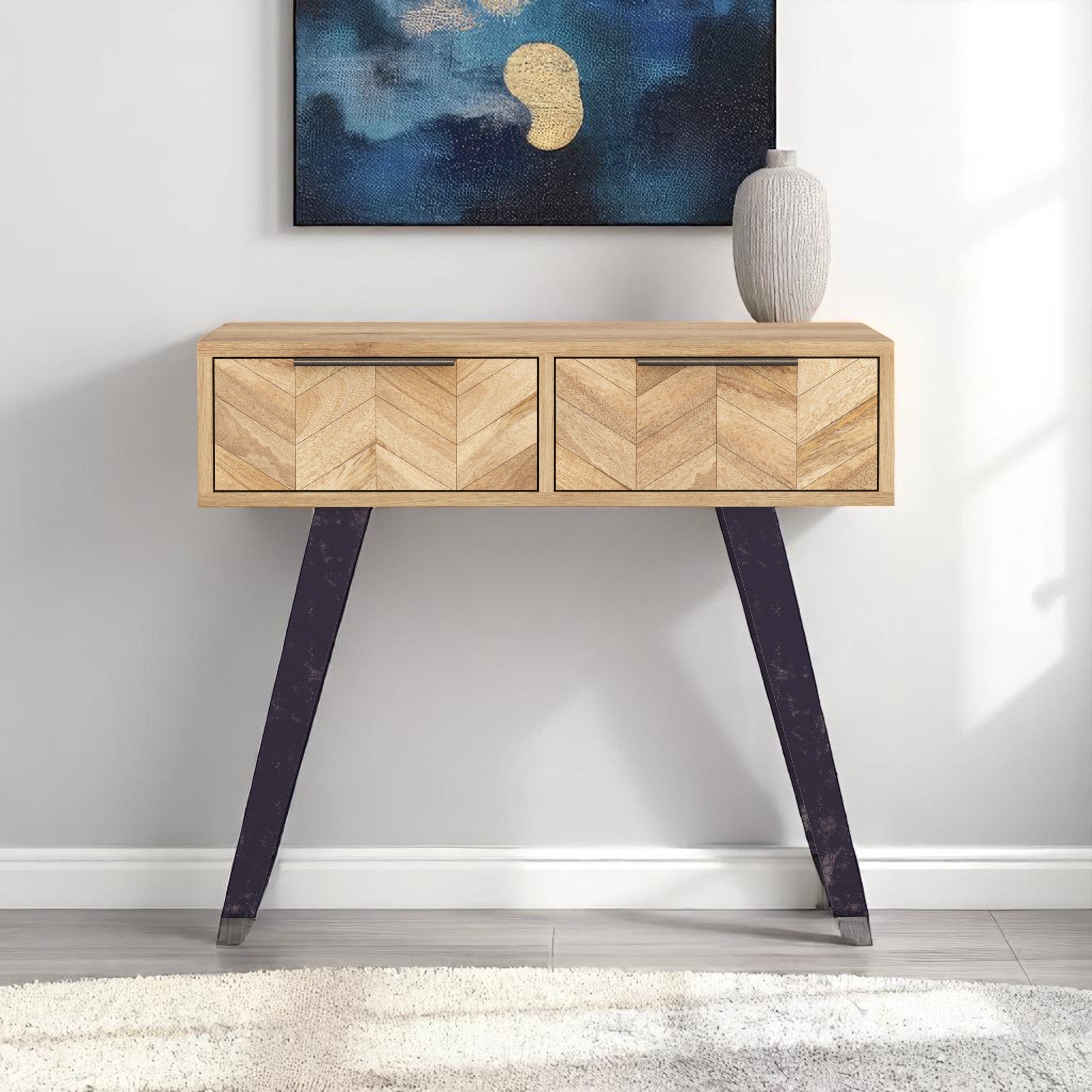 Agra 2 Drawer Console Table