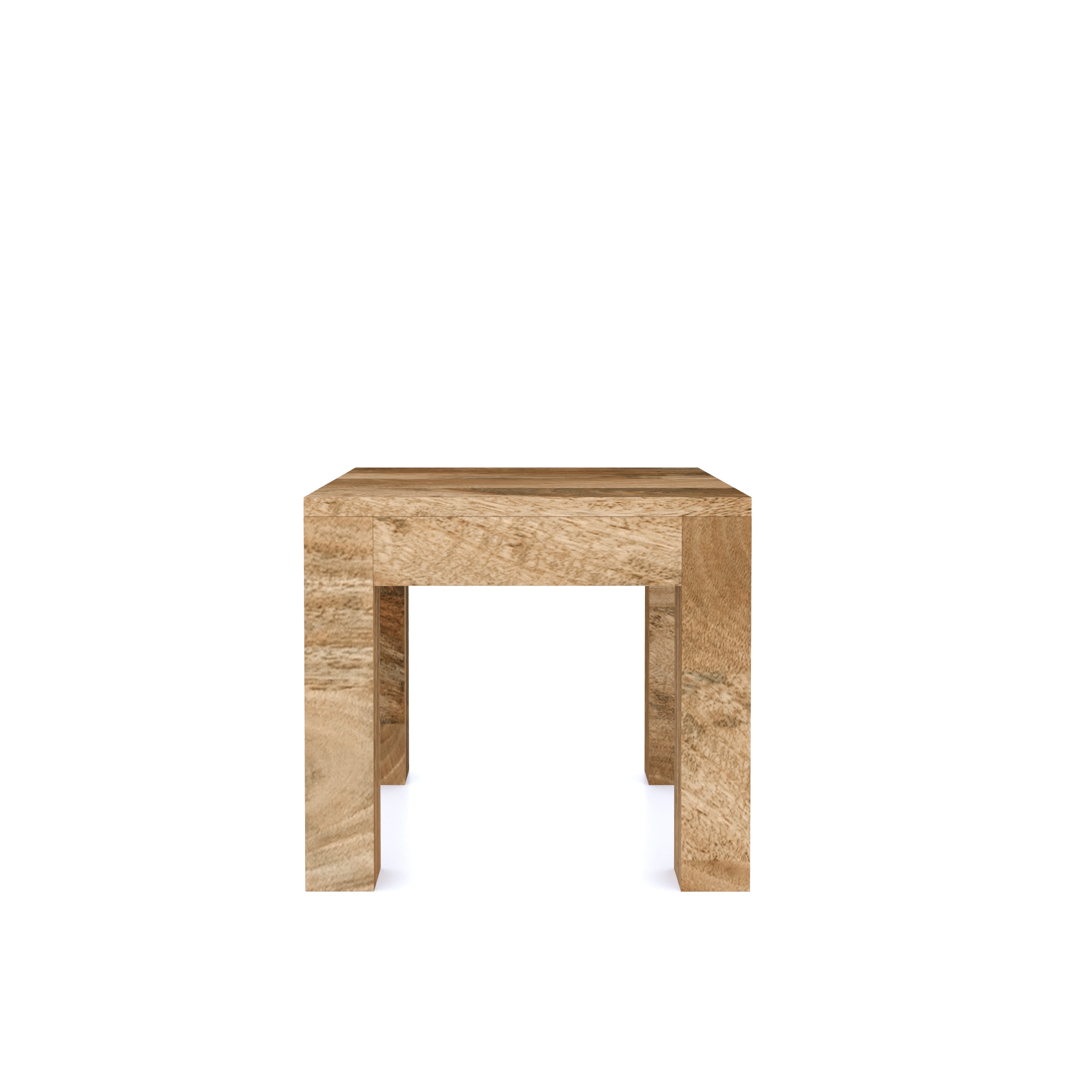 Cube Mango Lamp Table