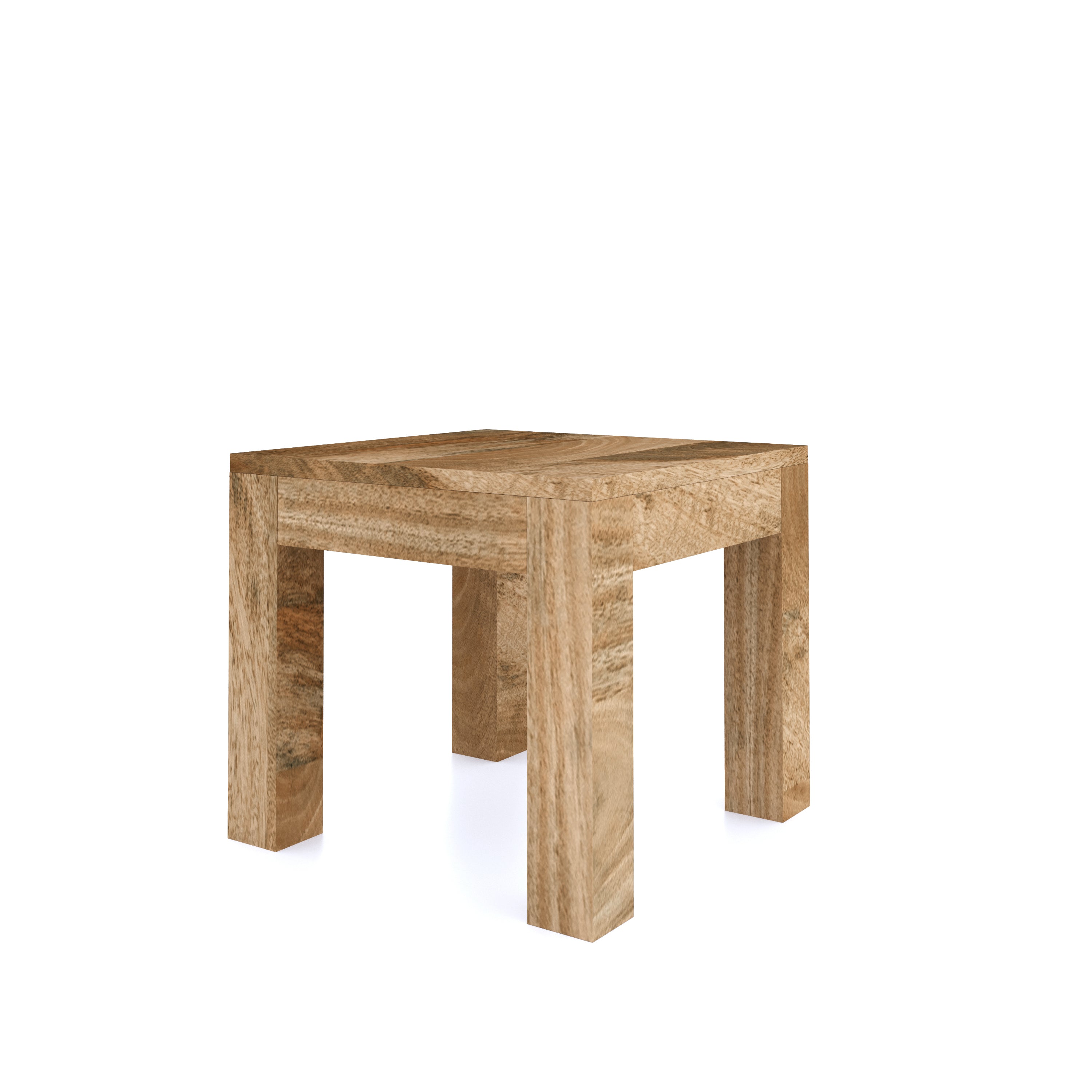 Cube Mango Lamp Table
