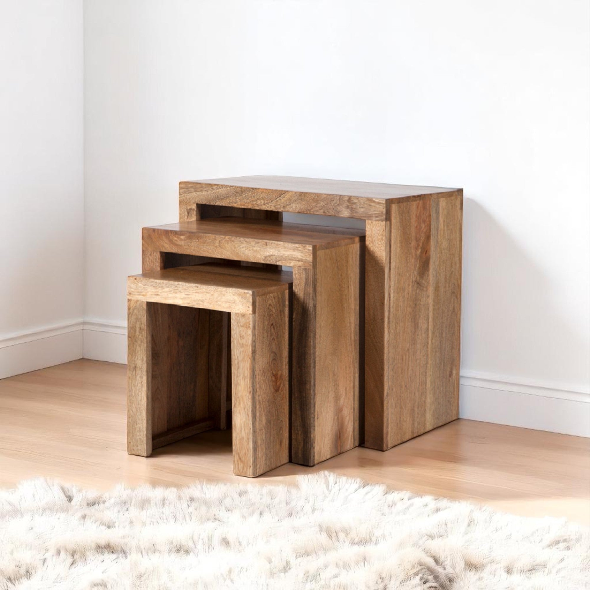 Cube Mango Nest of Tables