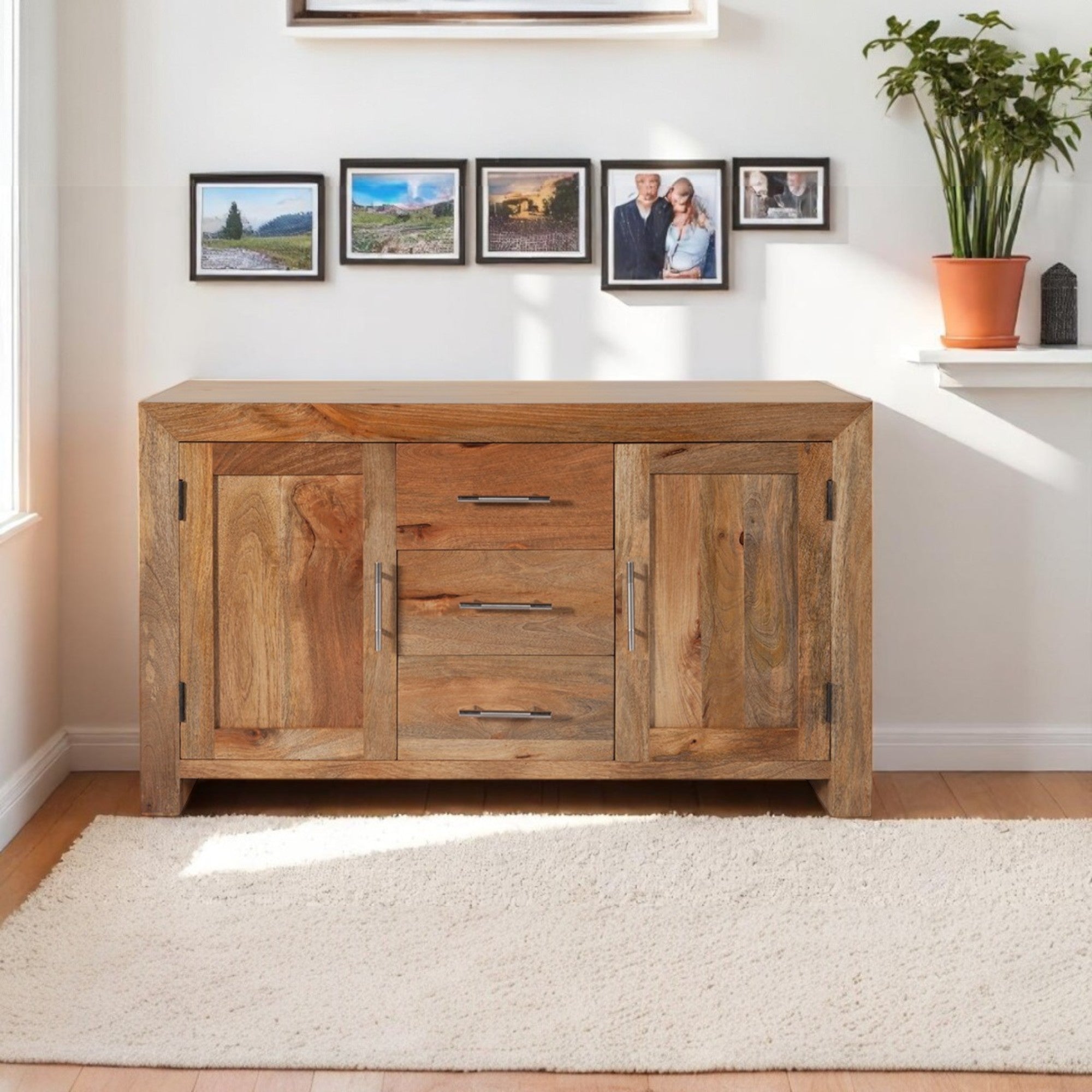 Cube Mango Sideboard