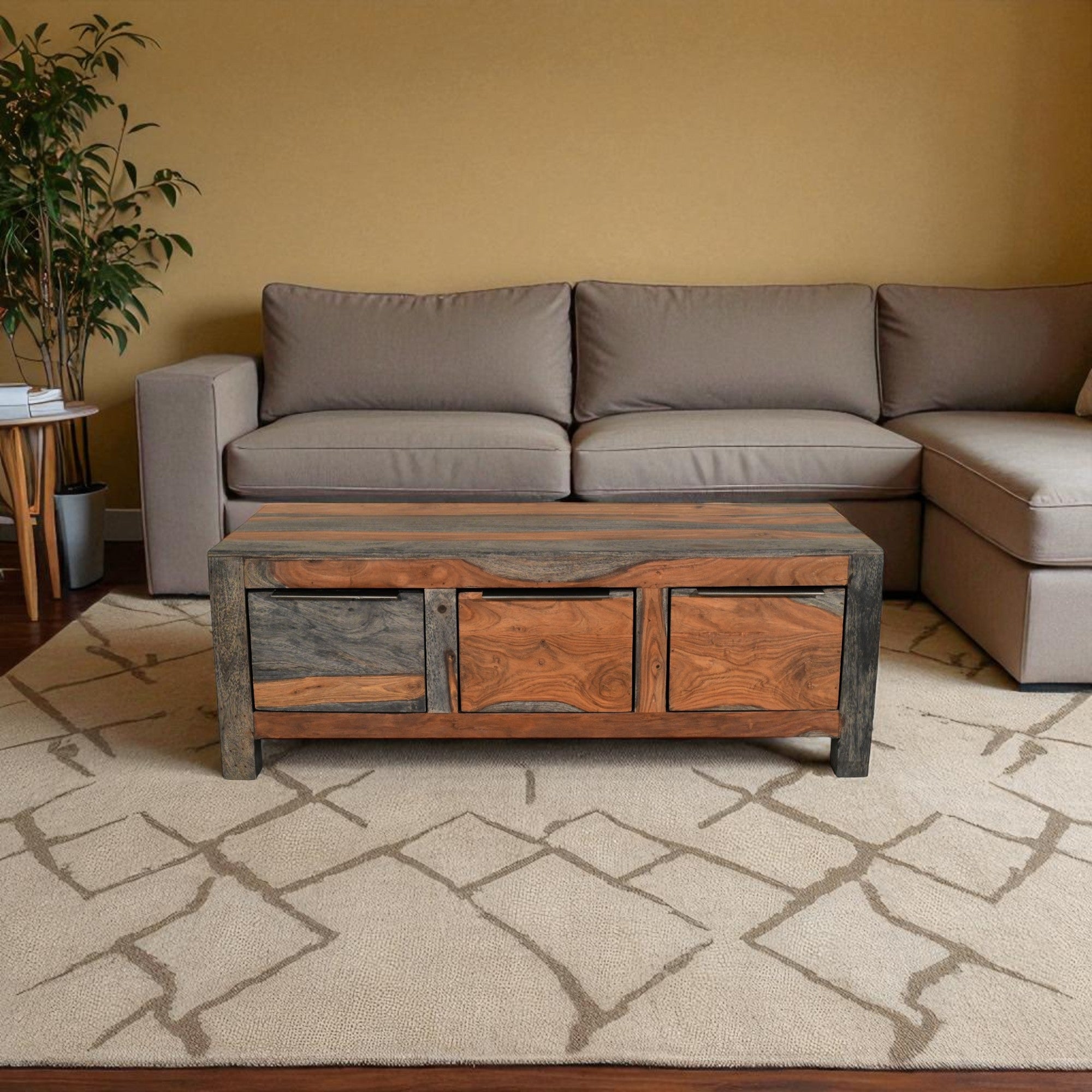 Cube Goa 3 Drawer Coffee Table