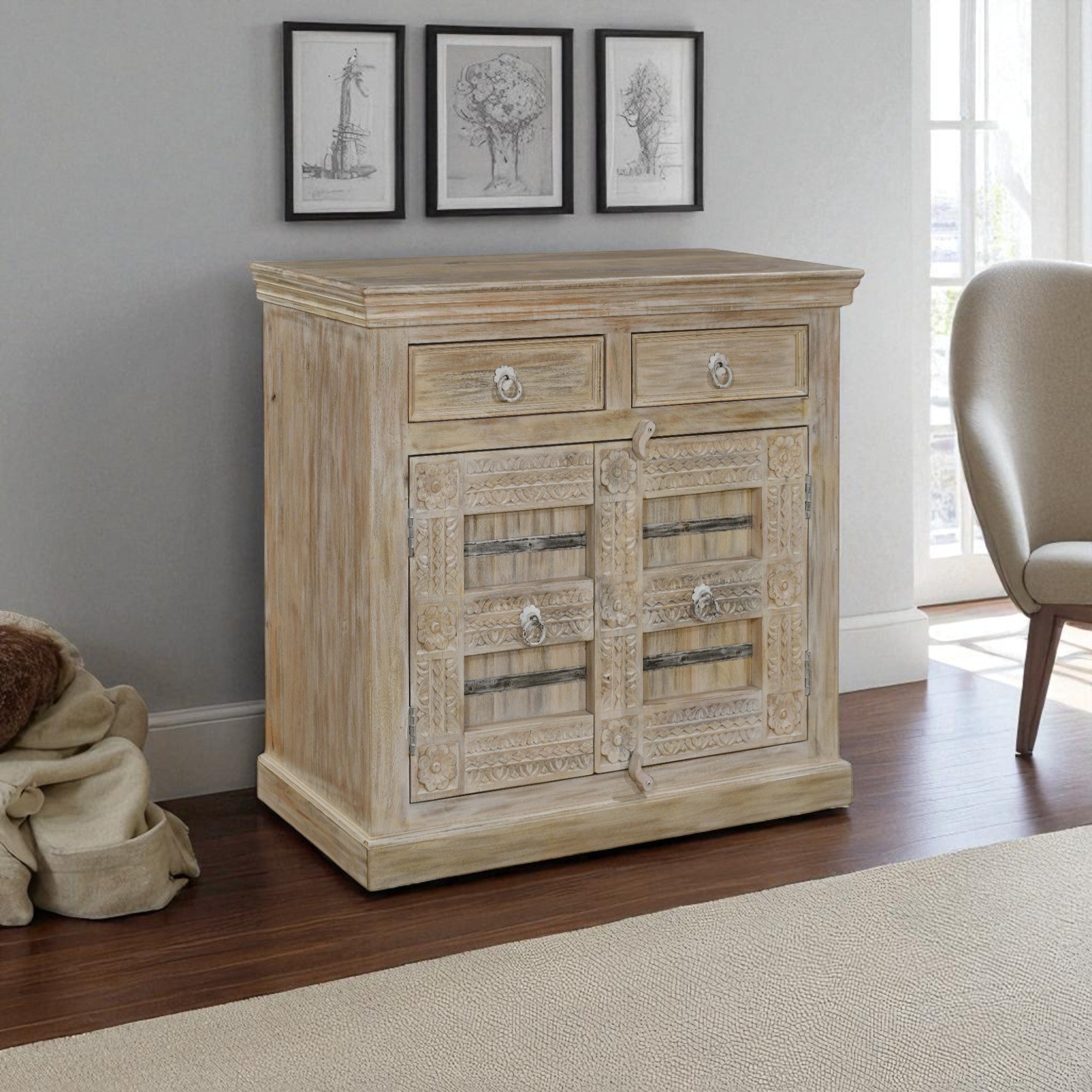 Heritage 2 Door Sideboard