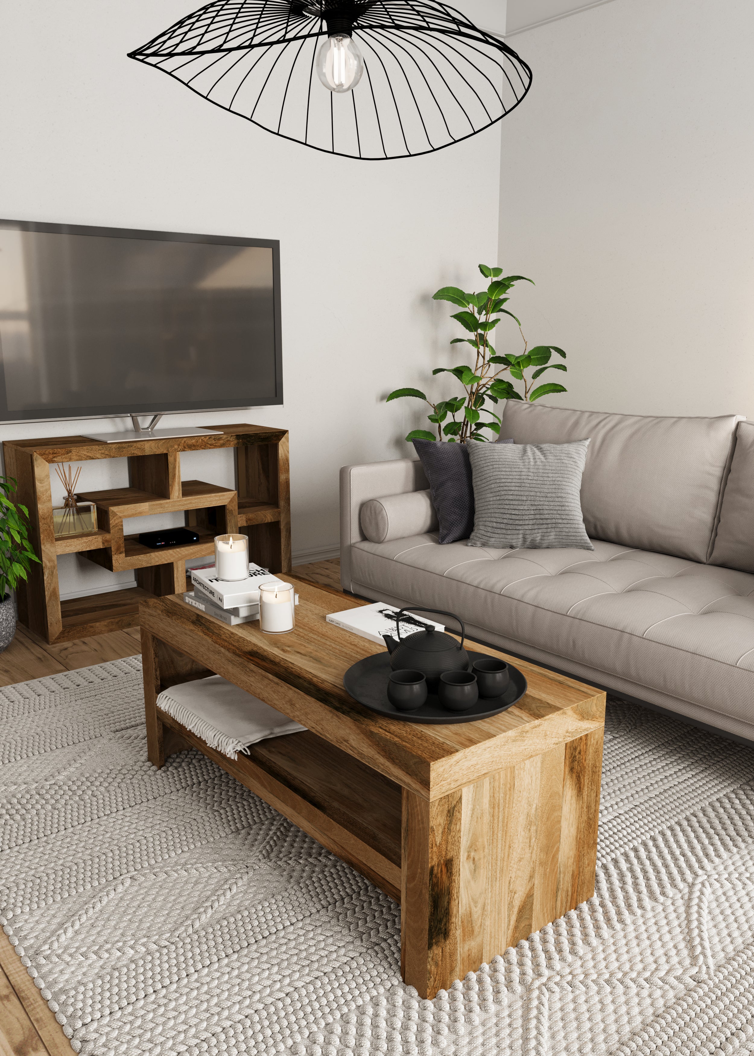 Cube Mango Coffee Table