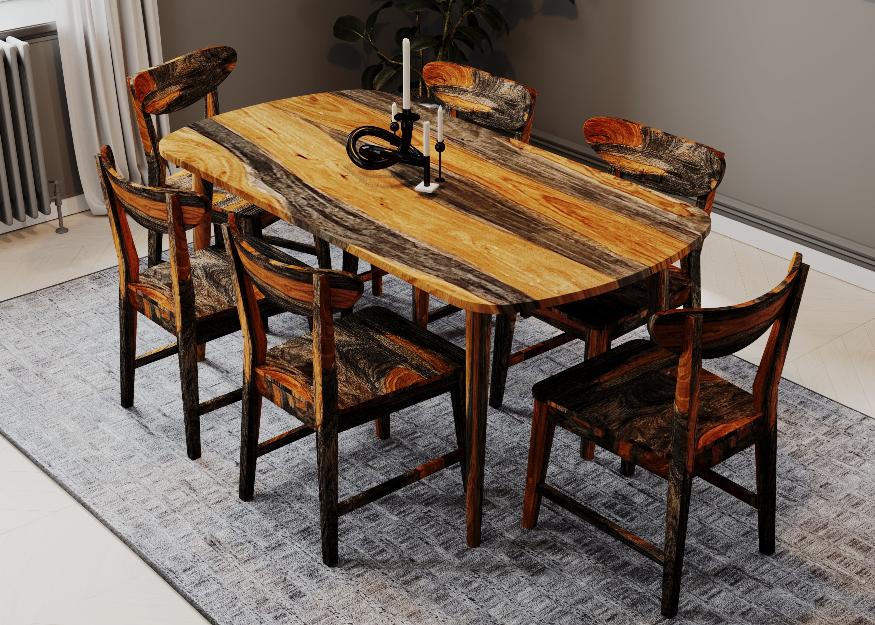Goa 1.75M Dining Table
