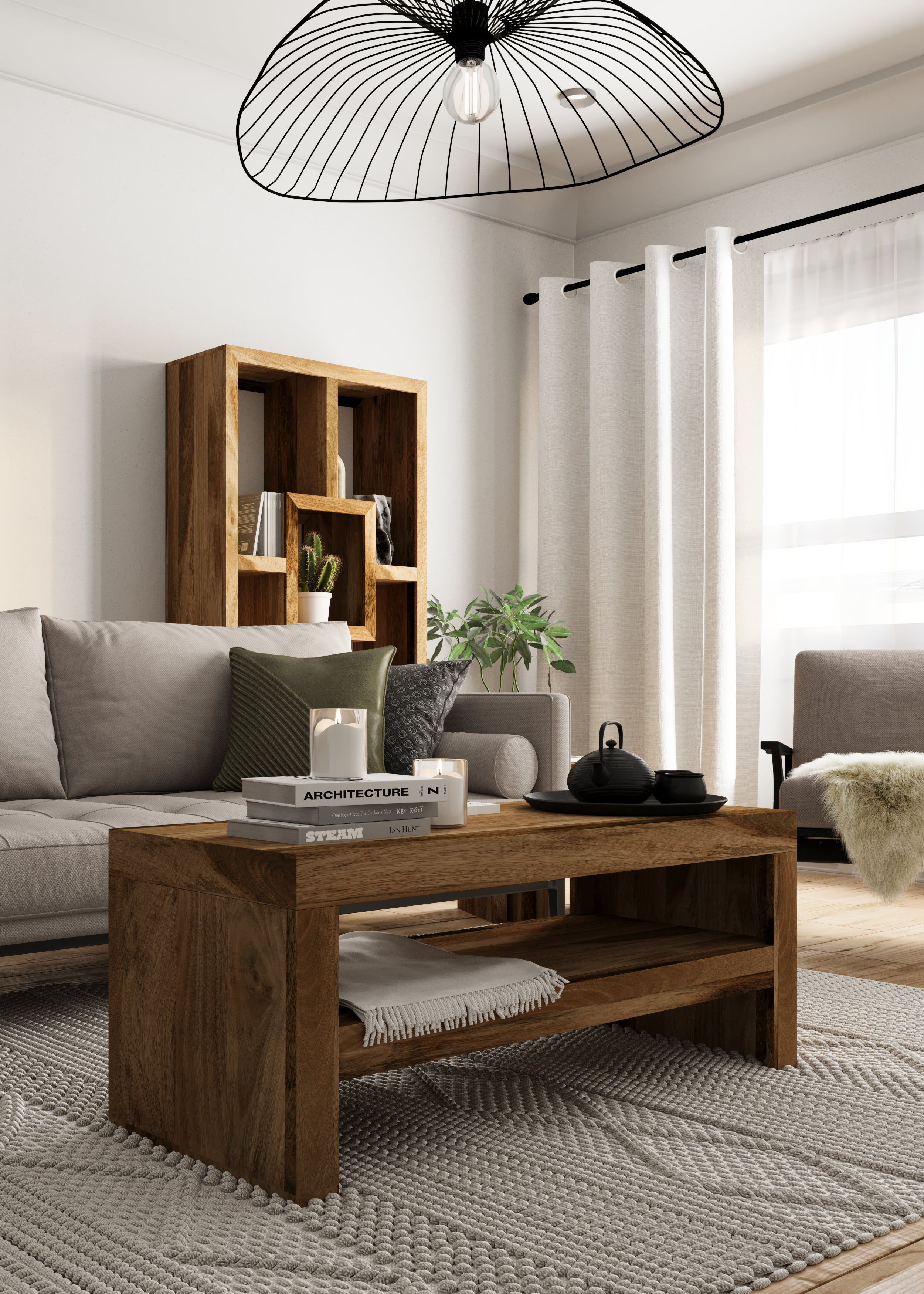 Cube Mango Coffee Table