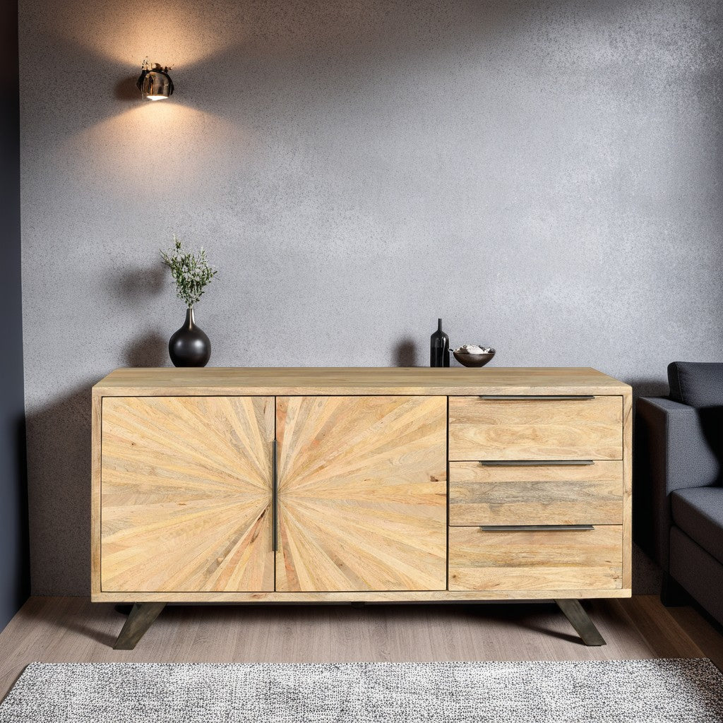 Sunburst Large Sideboard
