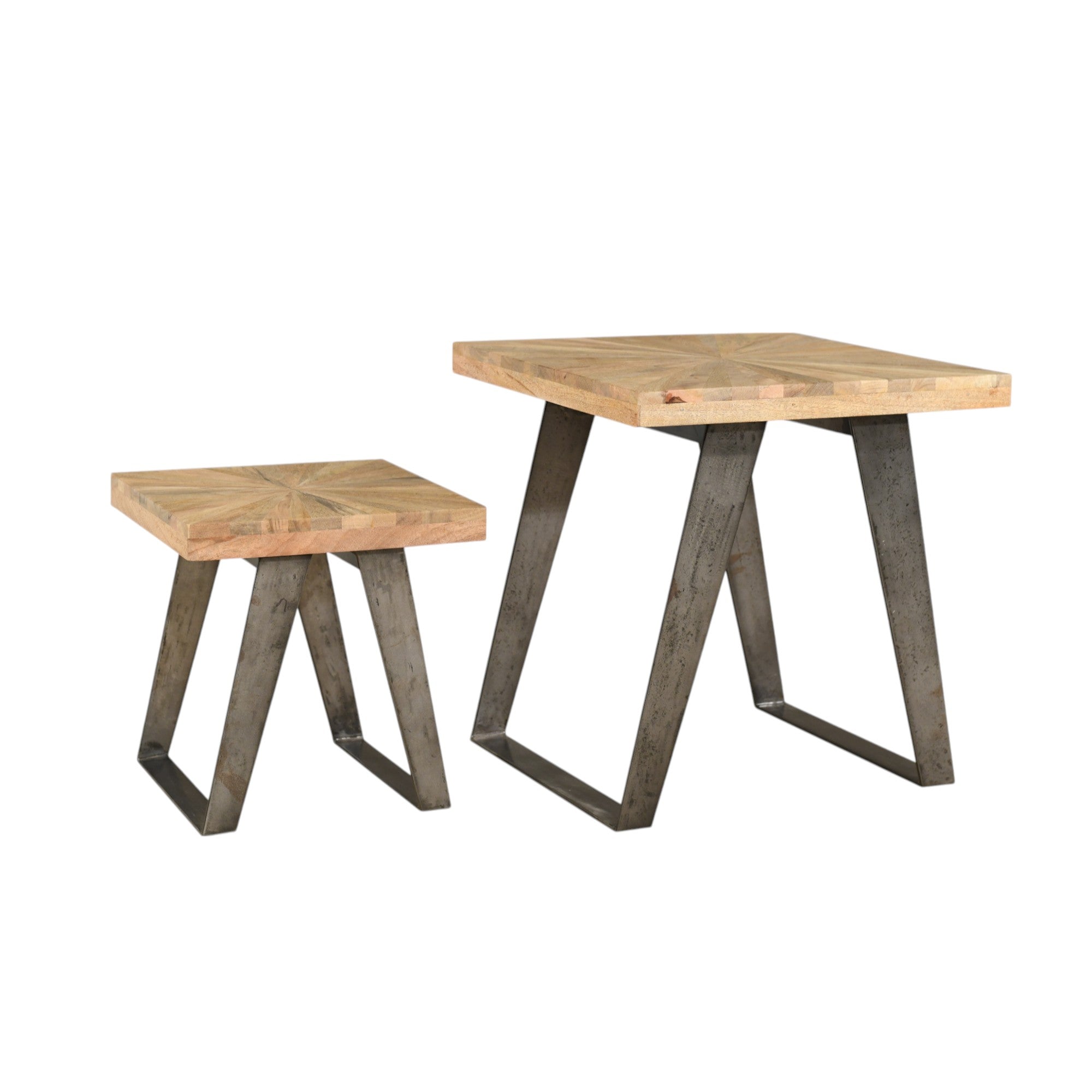 Sunburst Nest of Two Tables