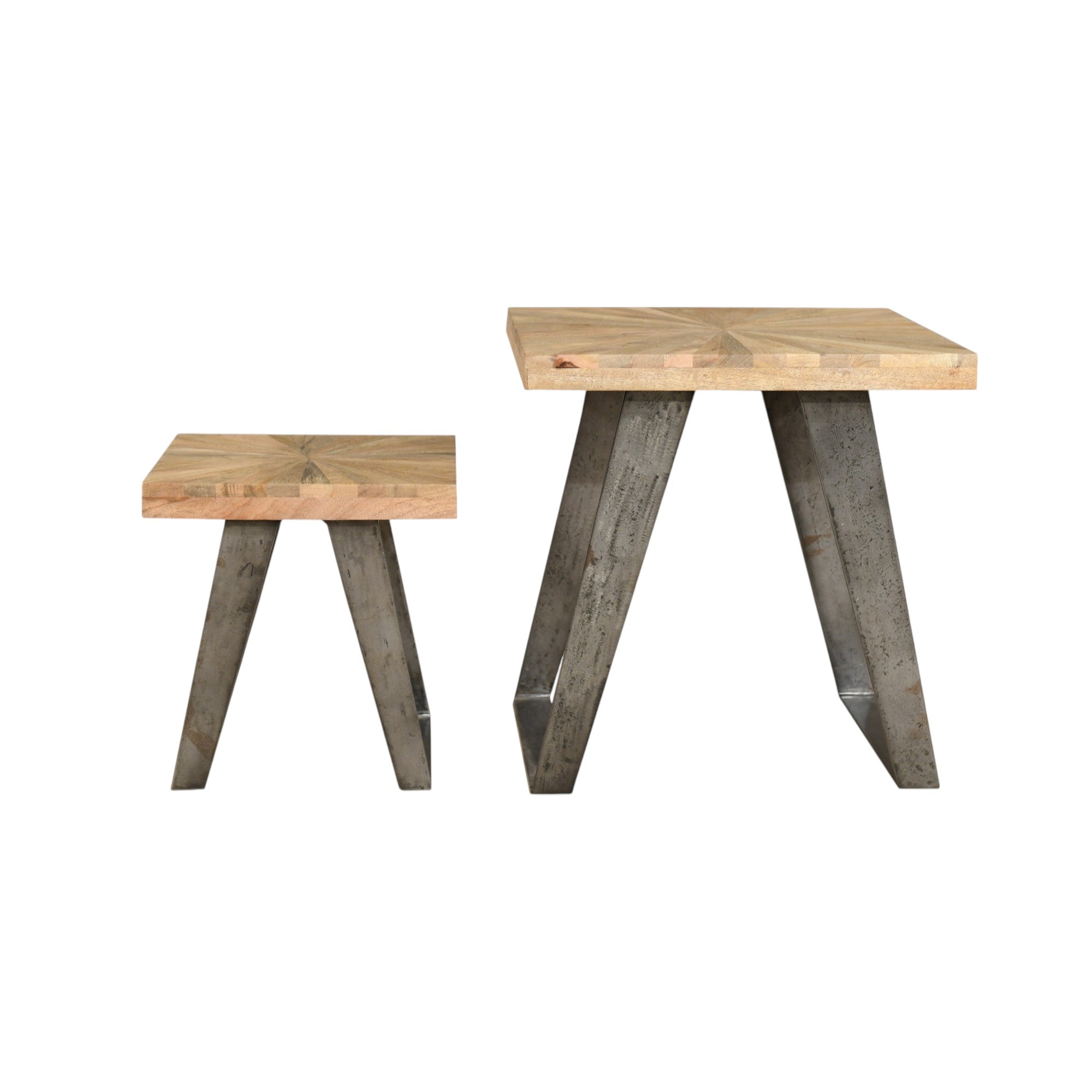 Sunburst Nest of Two Tables