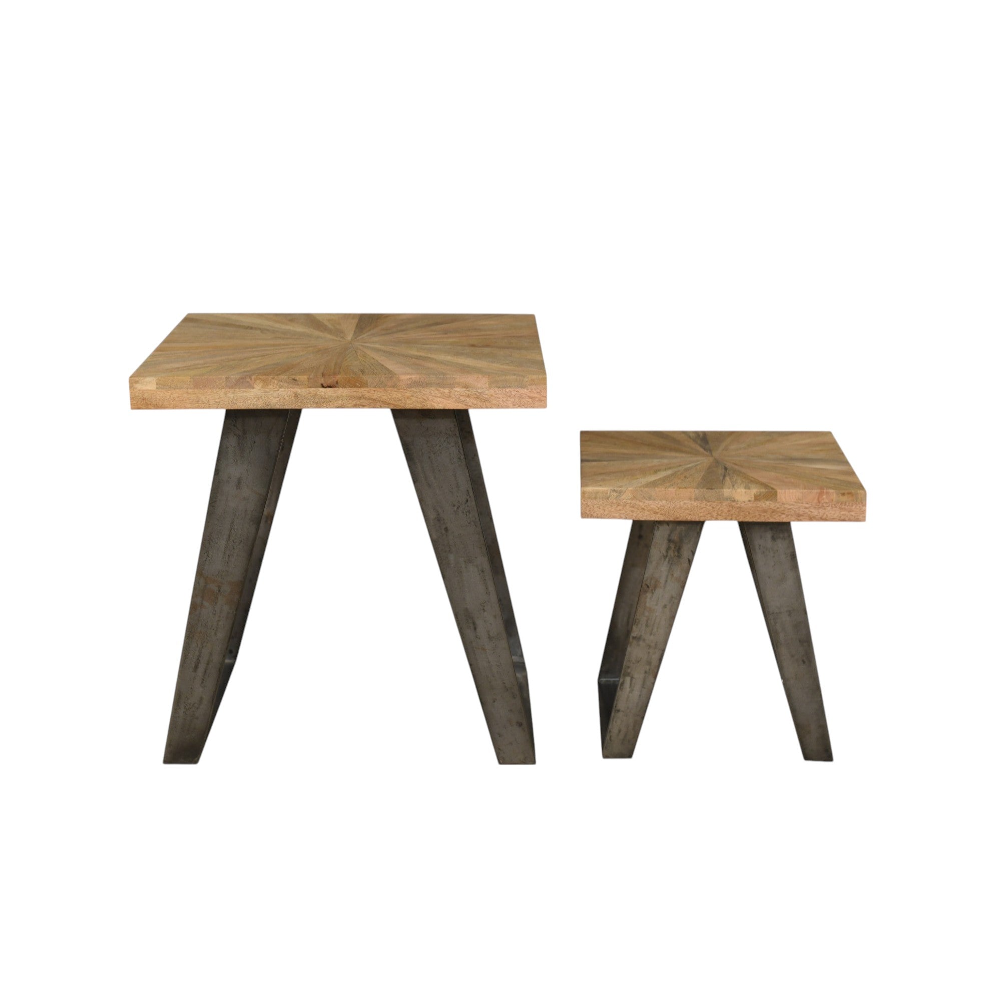 Sunburst Nest of Two Tables