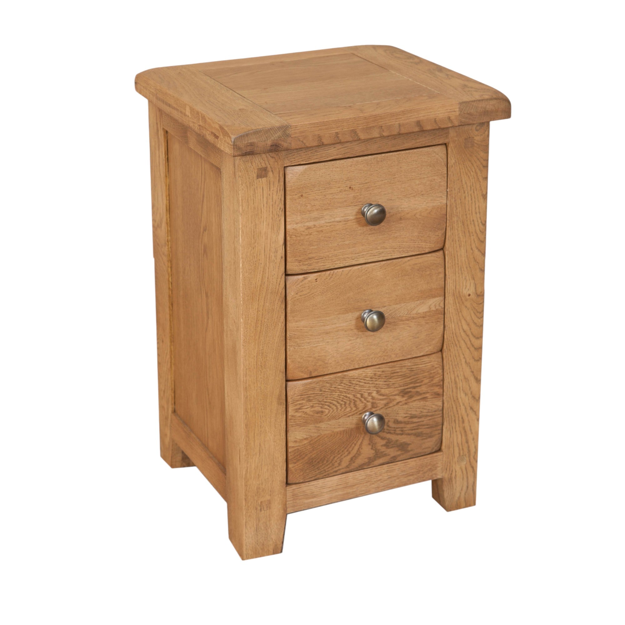 Melbourne Country 3 Drawer Bedside