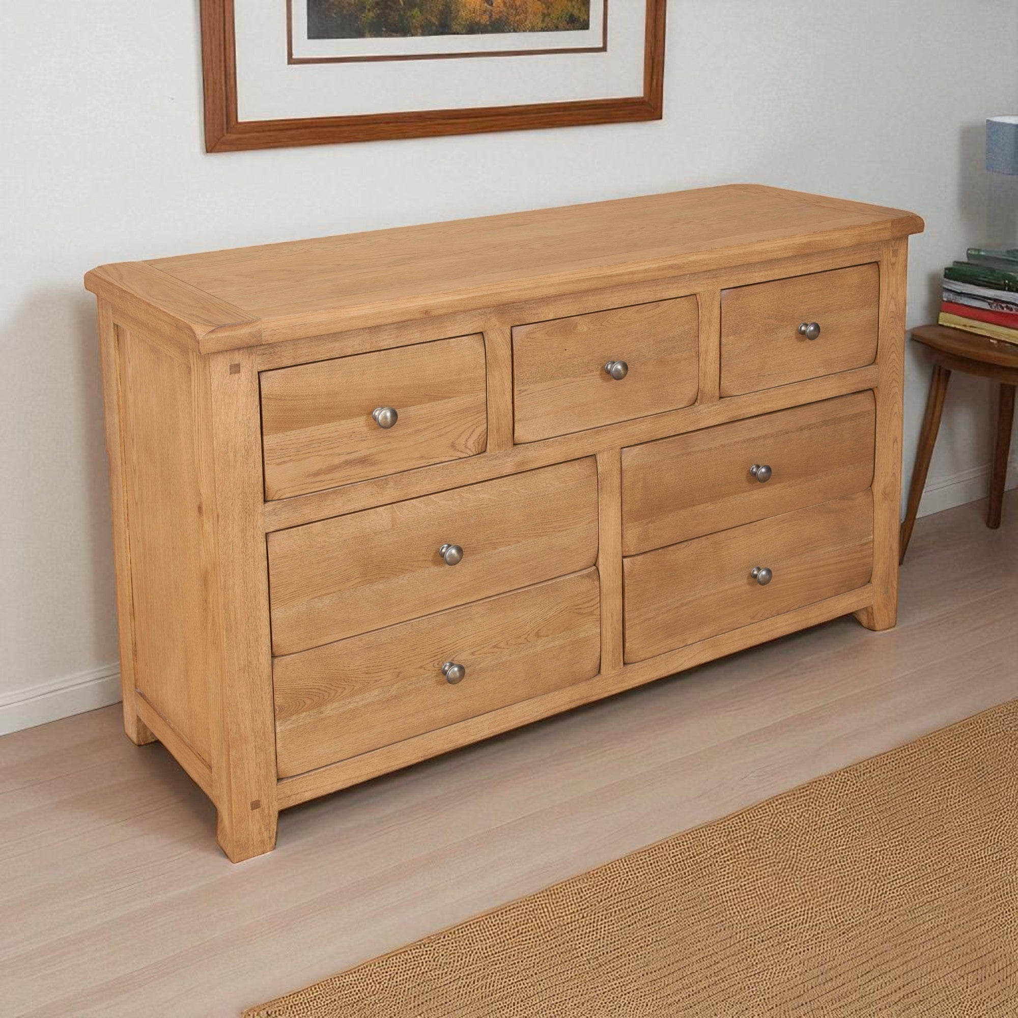 Melbourne Country 7 Drawer Wide Chest