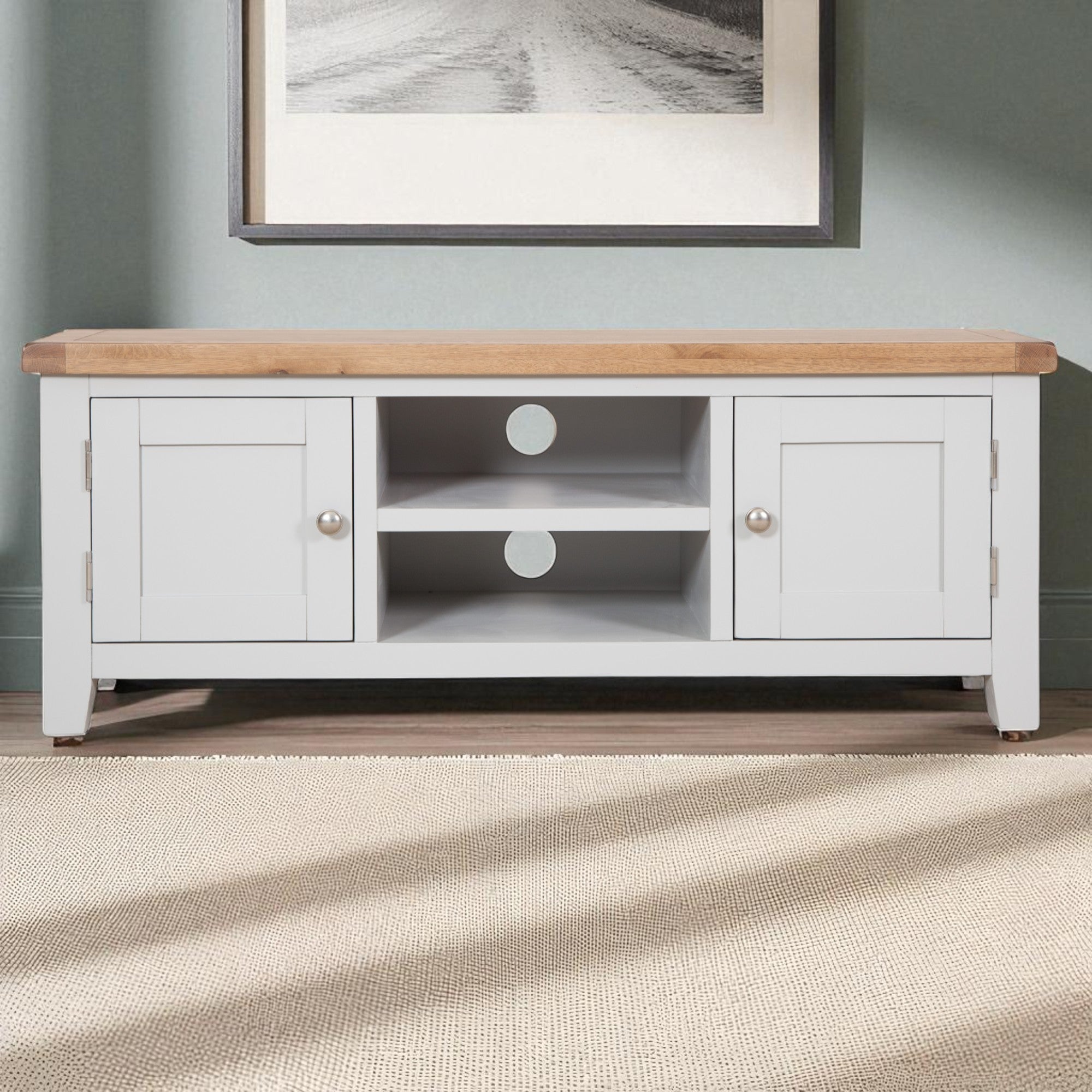 Melbourne French Grey Large TV Unit