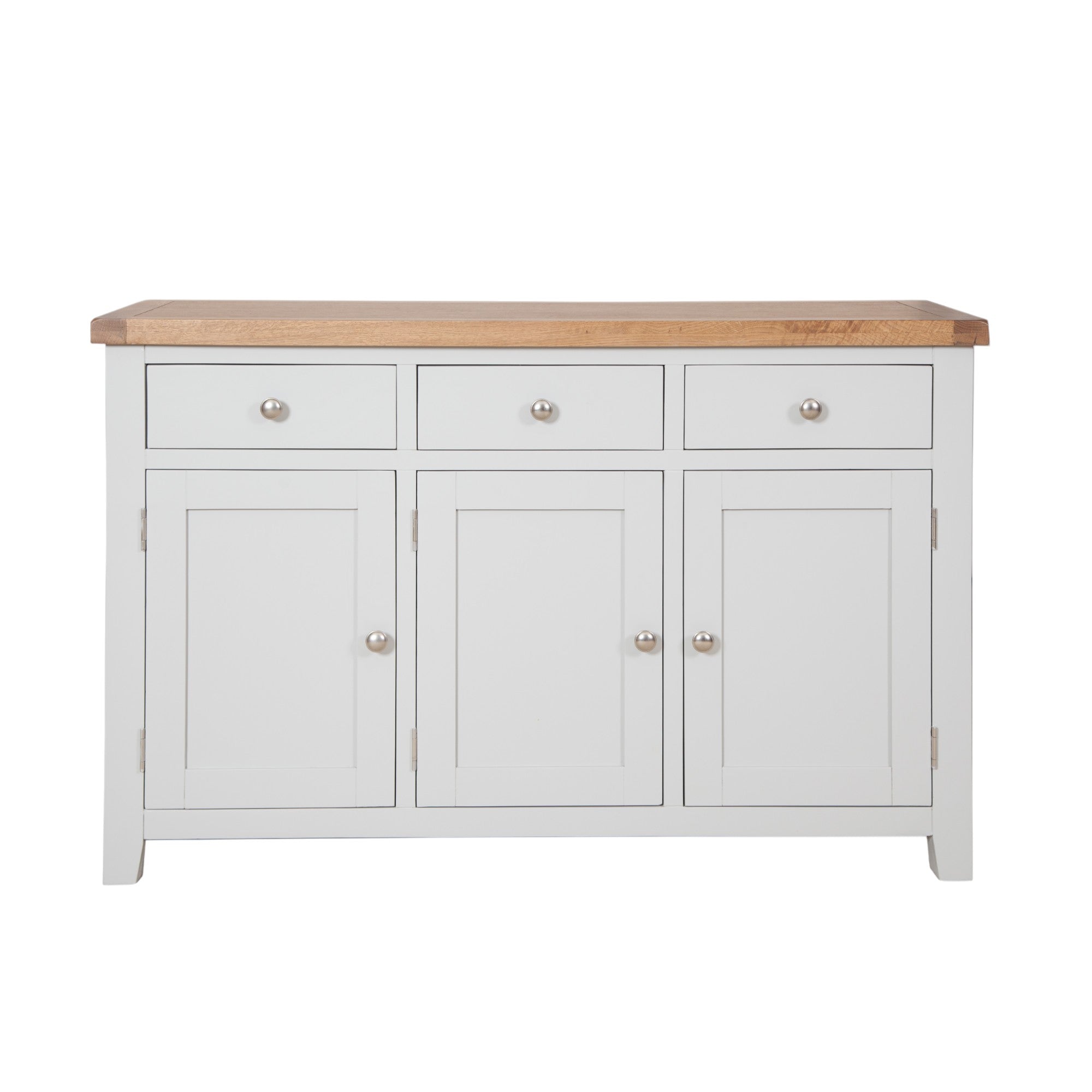 Melbourne French Grey 3 Door Sideboard