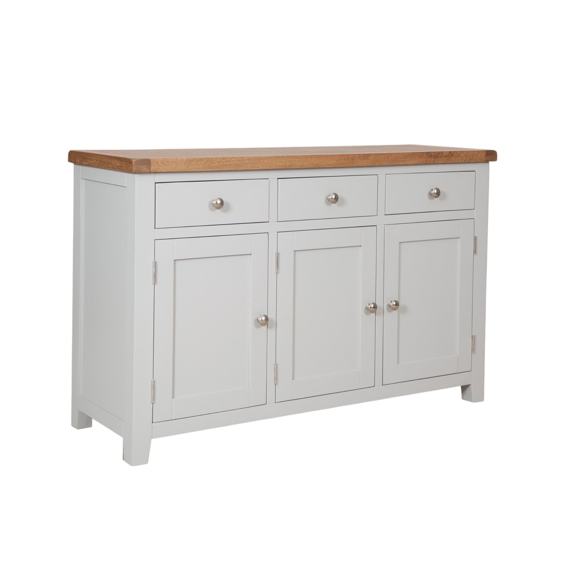 Melbourne French Grey 3 Door Sideboard