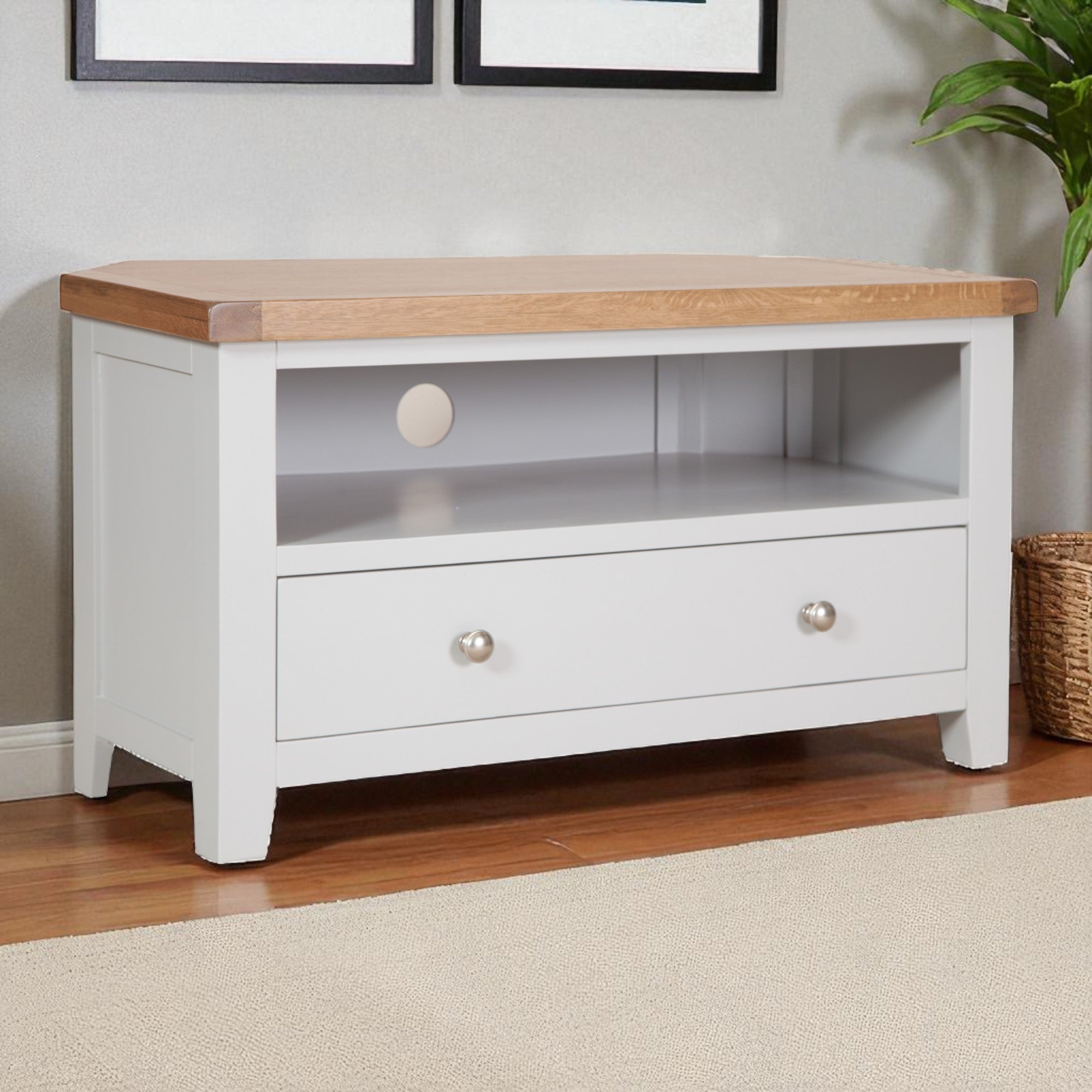 Melbourne French Grey Corner TV Unit
