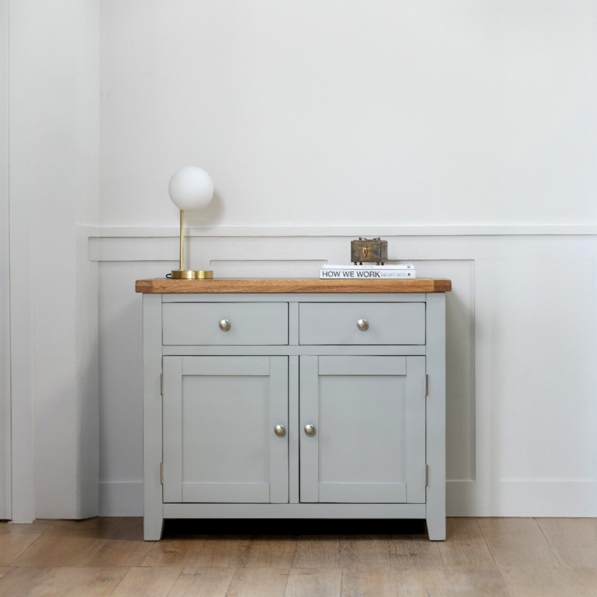 Melbourne French Grey 2 Door Sideboard