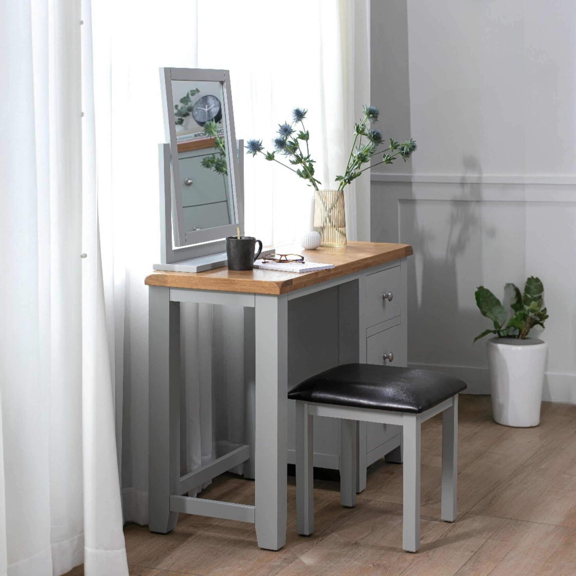 Melbourne French Grey Dressing Table