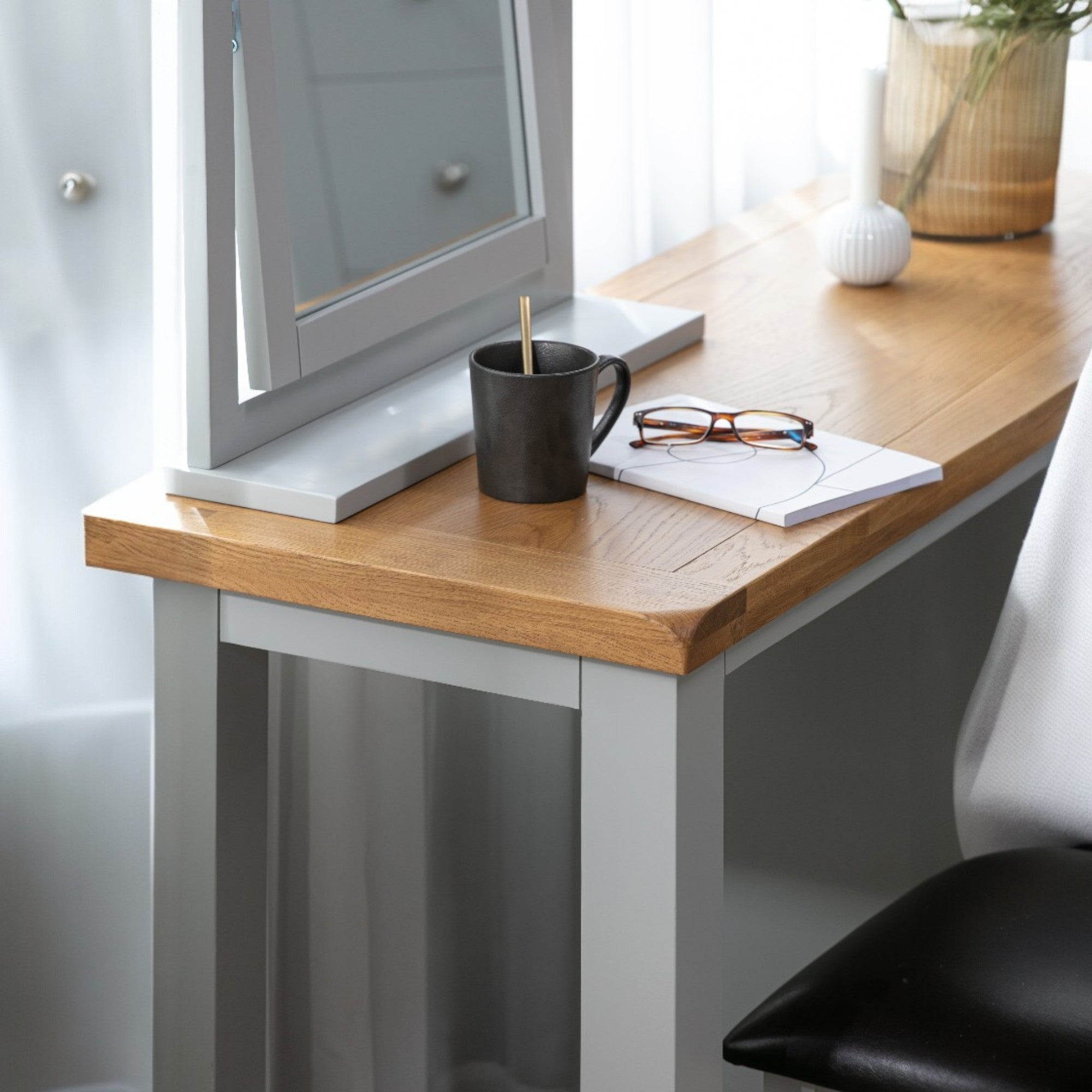 Melbourne French Grey Dressing Table
