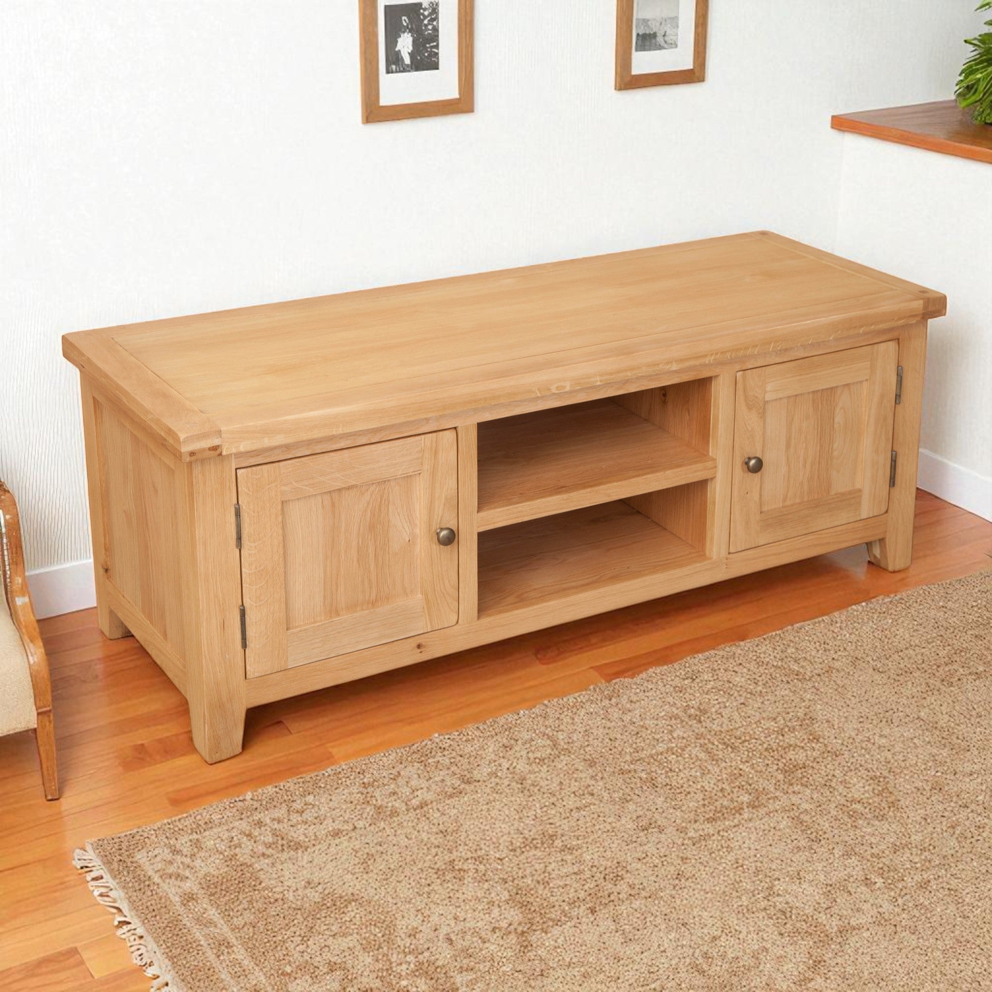 Melbourne Natural Large TV Unit