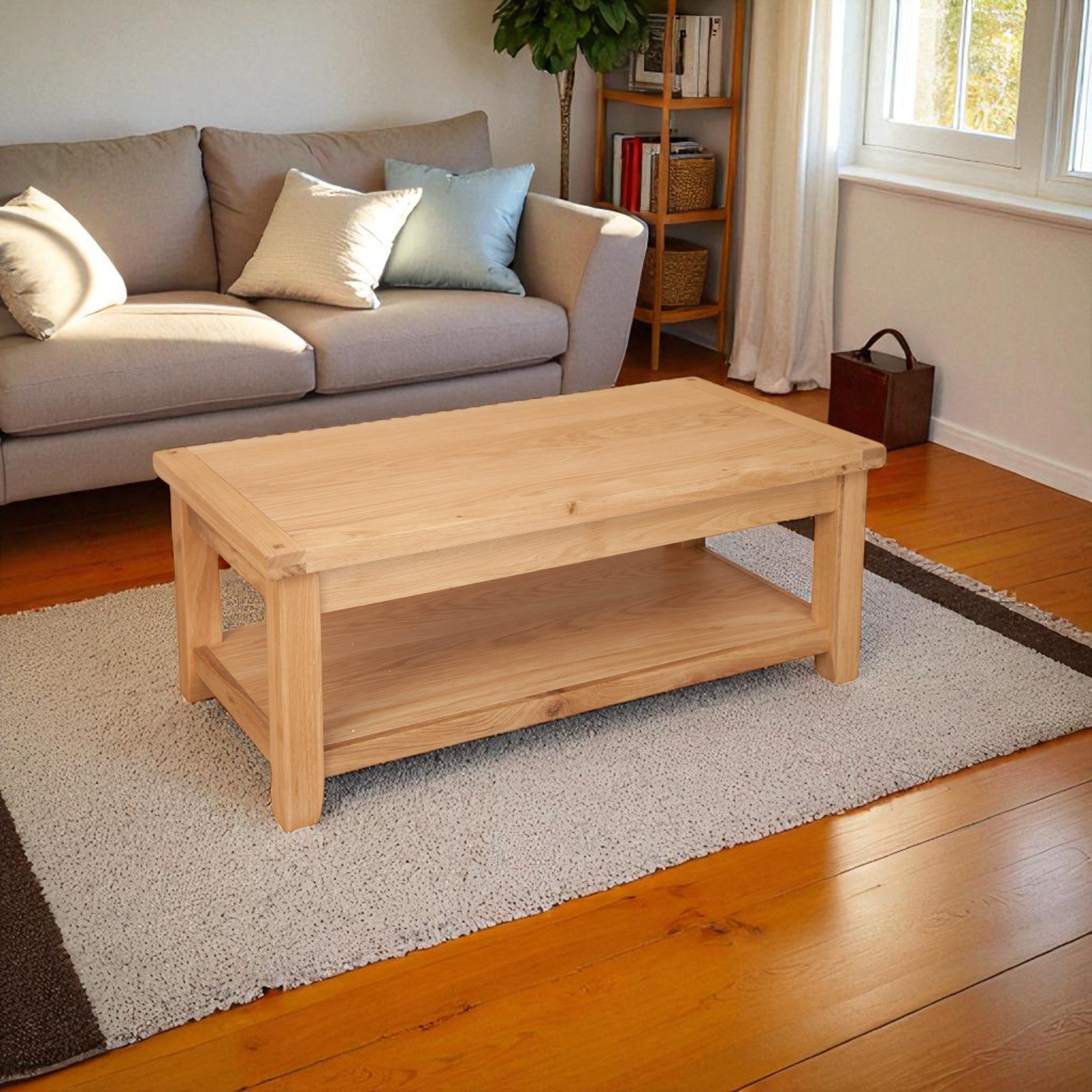 Melbourne Natural Coffee Table