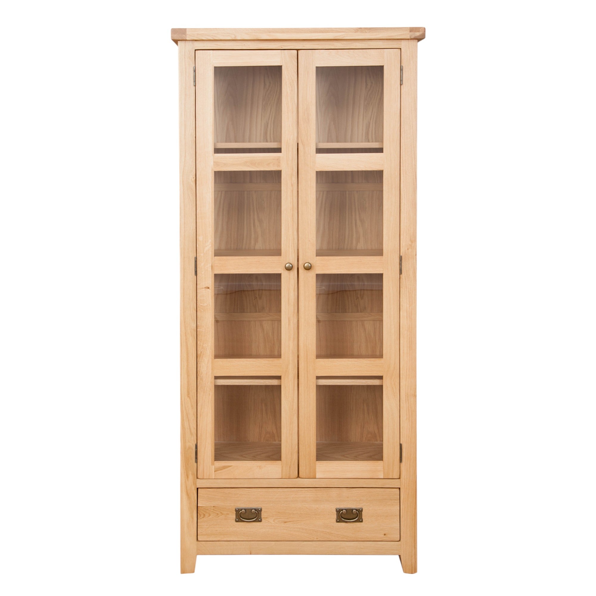 Melbourne Natural Display Cabinet