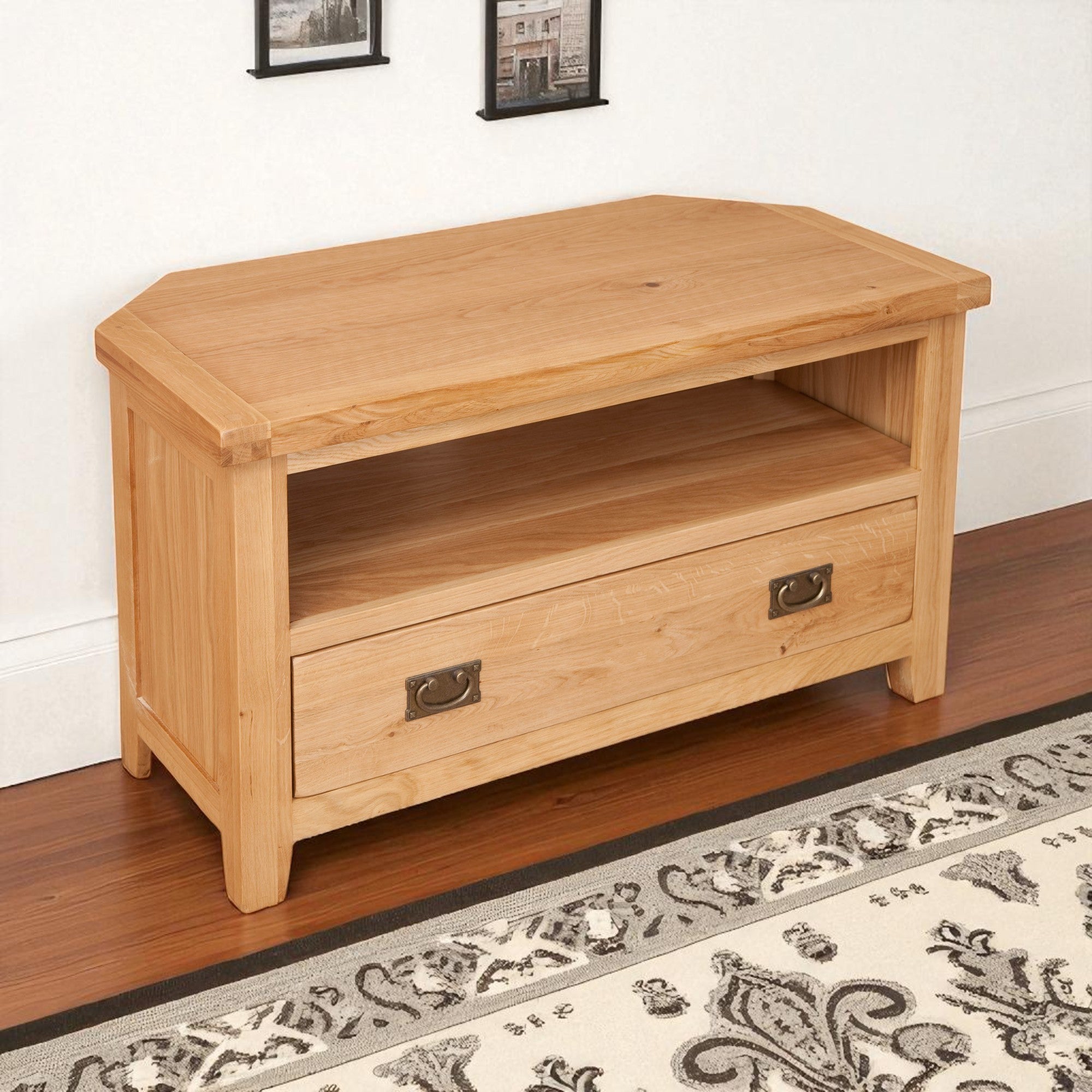 Melbourne Natural Corner TV Unit