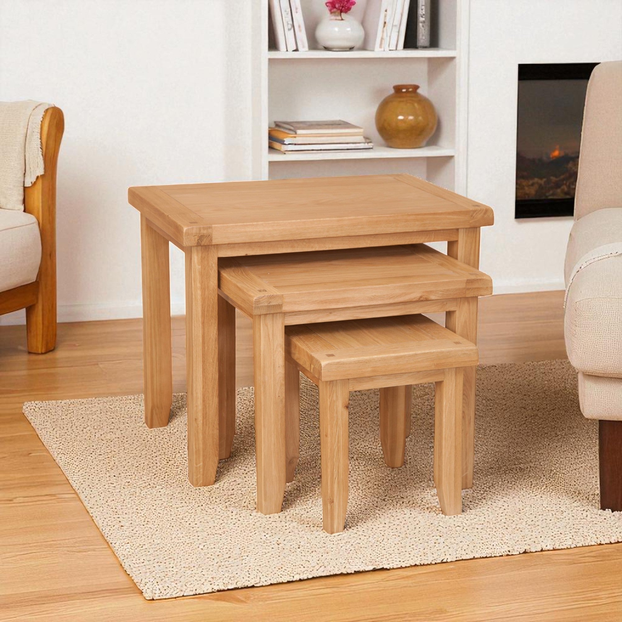 Melbourne Natural Nest of Tables