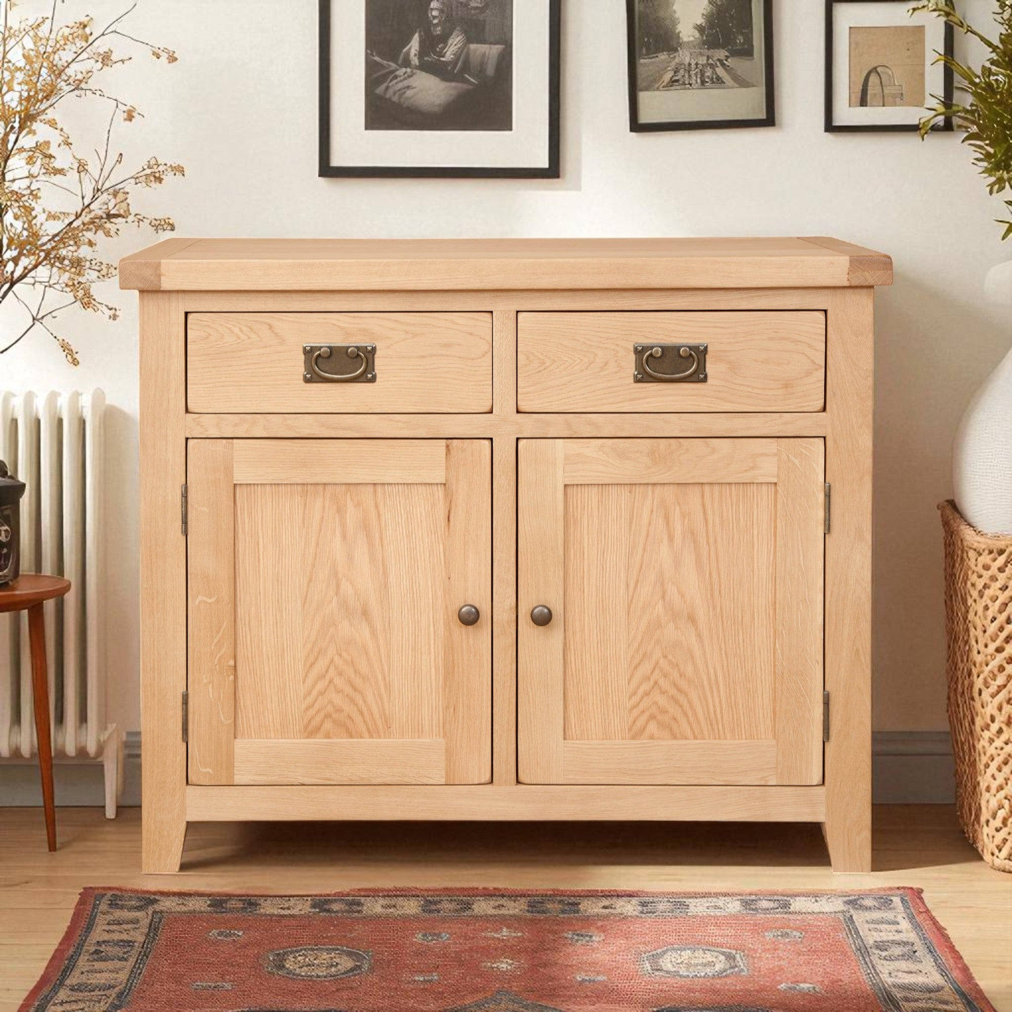 Melbourne Natural 2 Door Sideboard