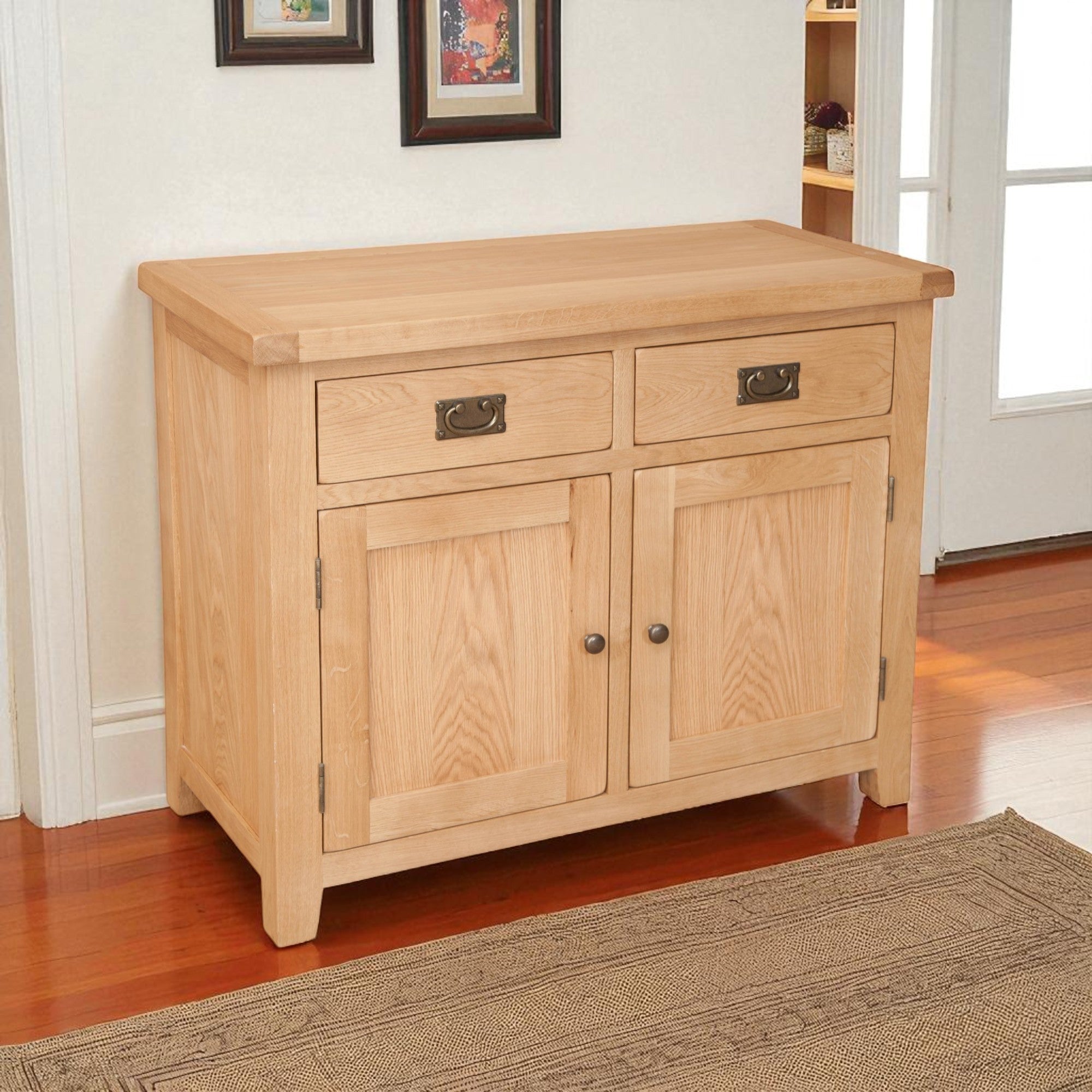 Melbourne Natural 2 Door Sideboard
