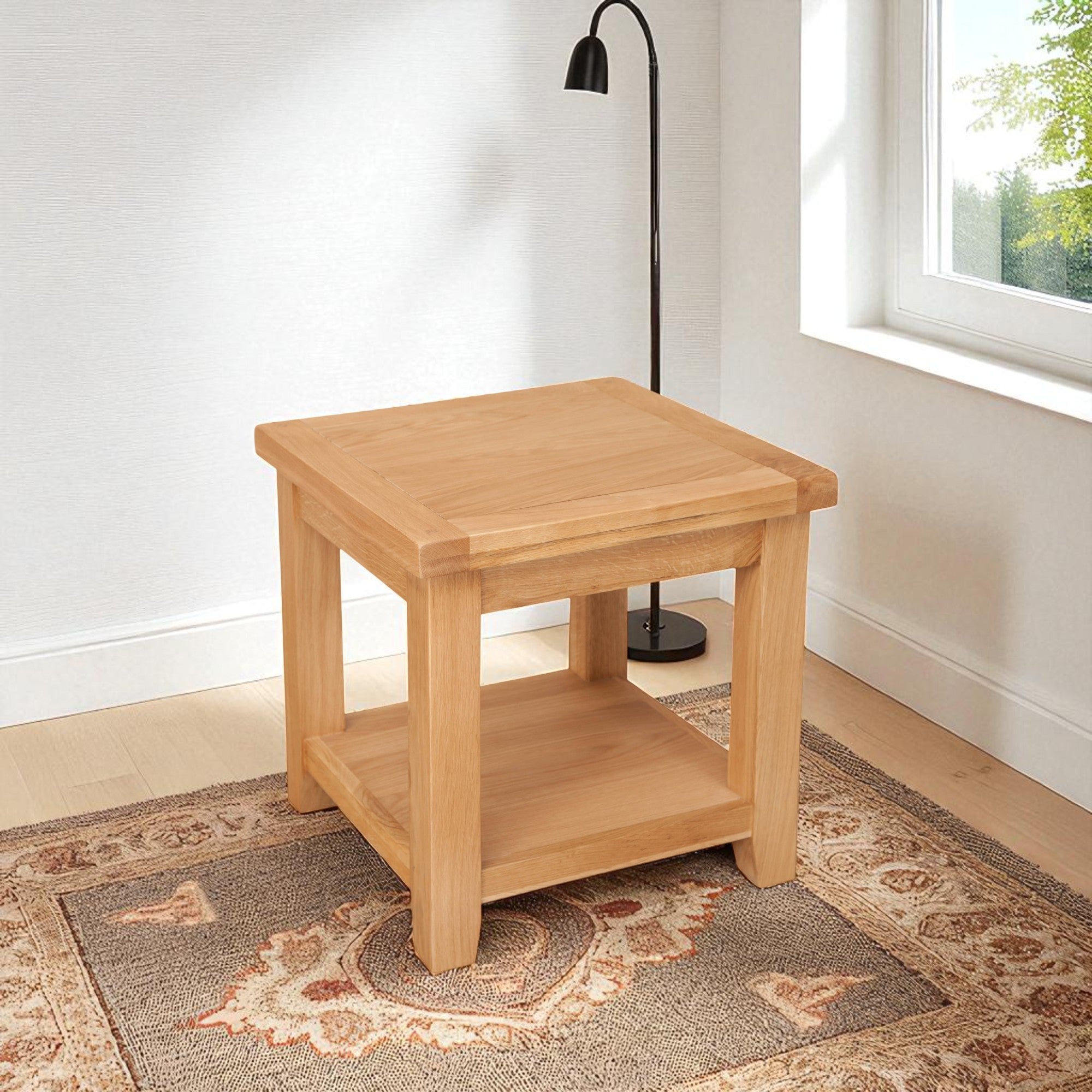 Melbourne Natural Lamp Table