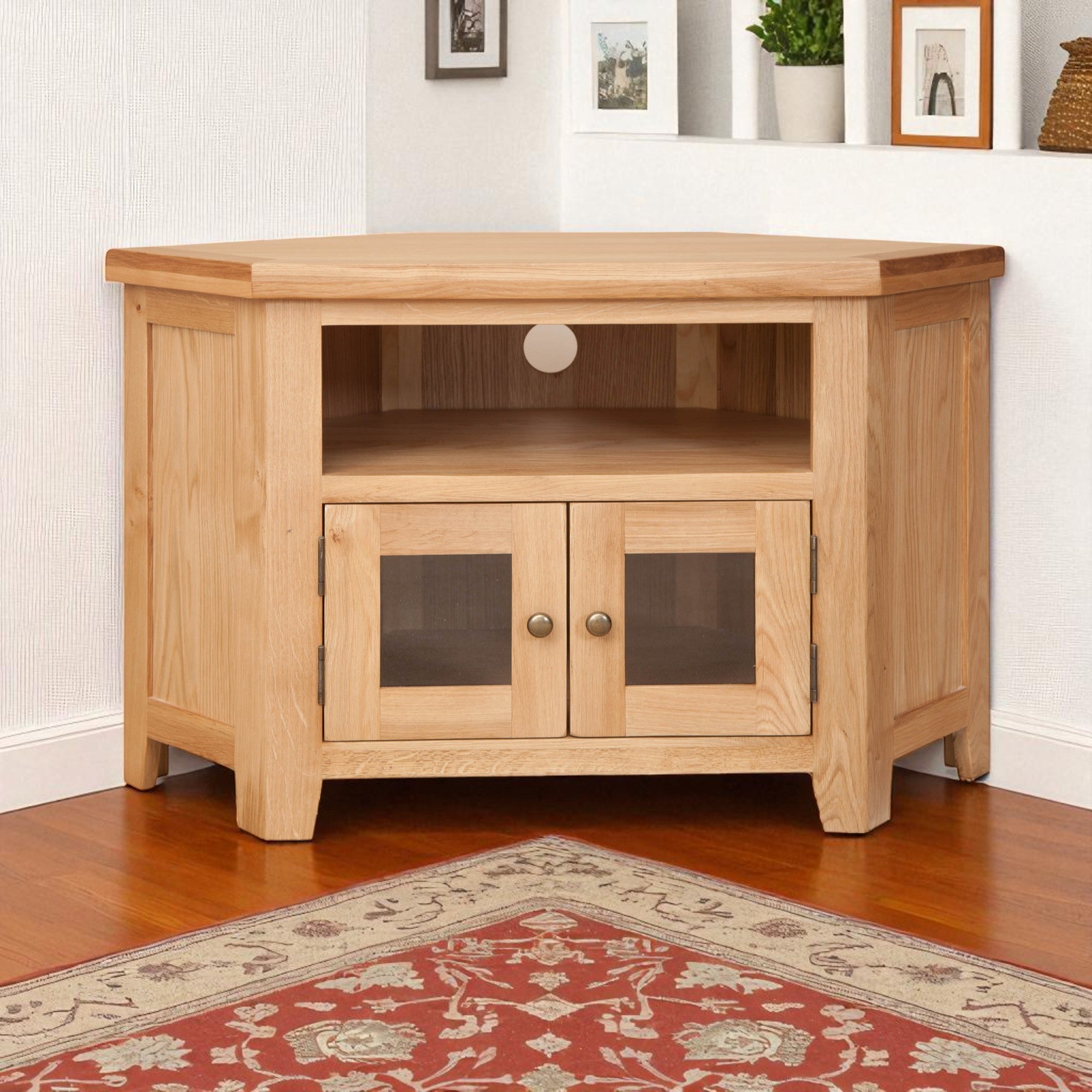 Melbourne Natural Glazed TV Unit