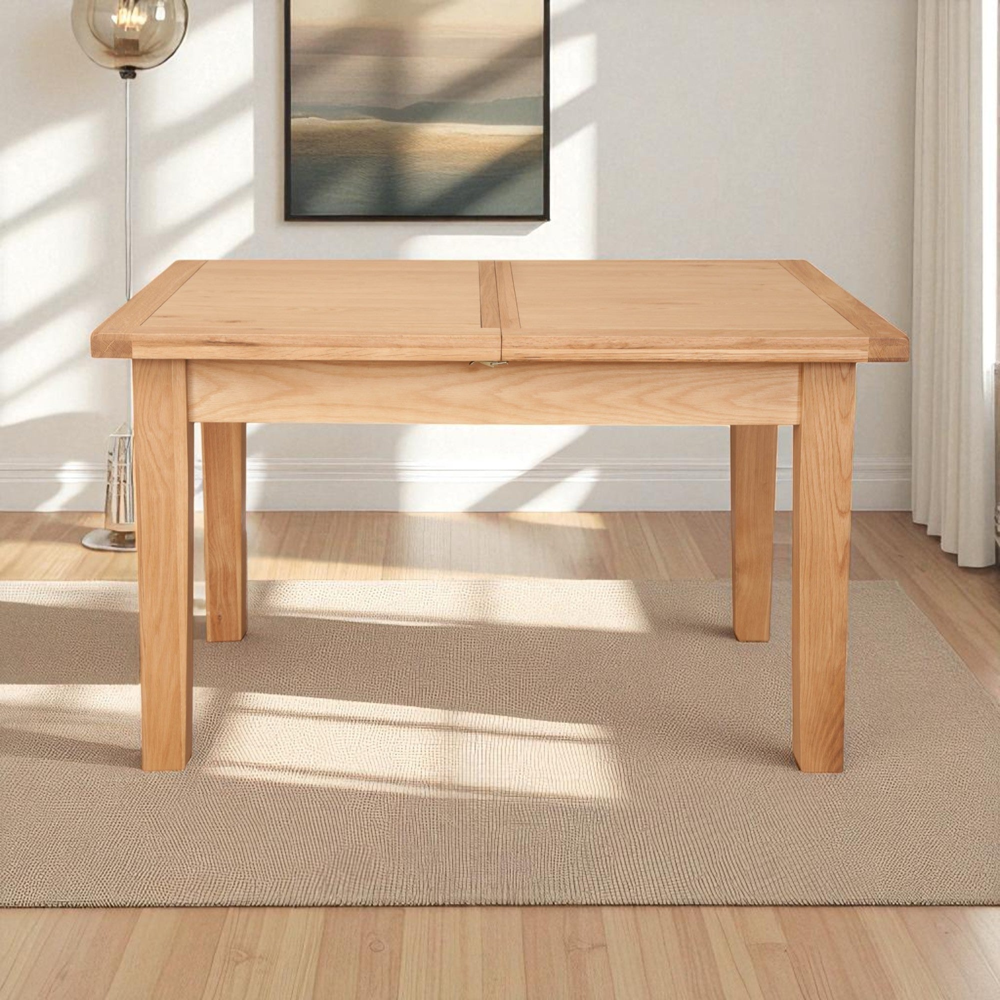 Melbourne Natural 1.2M–1.6M Extending Dining Table