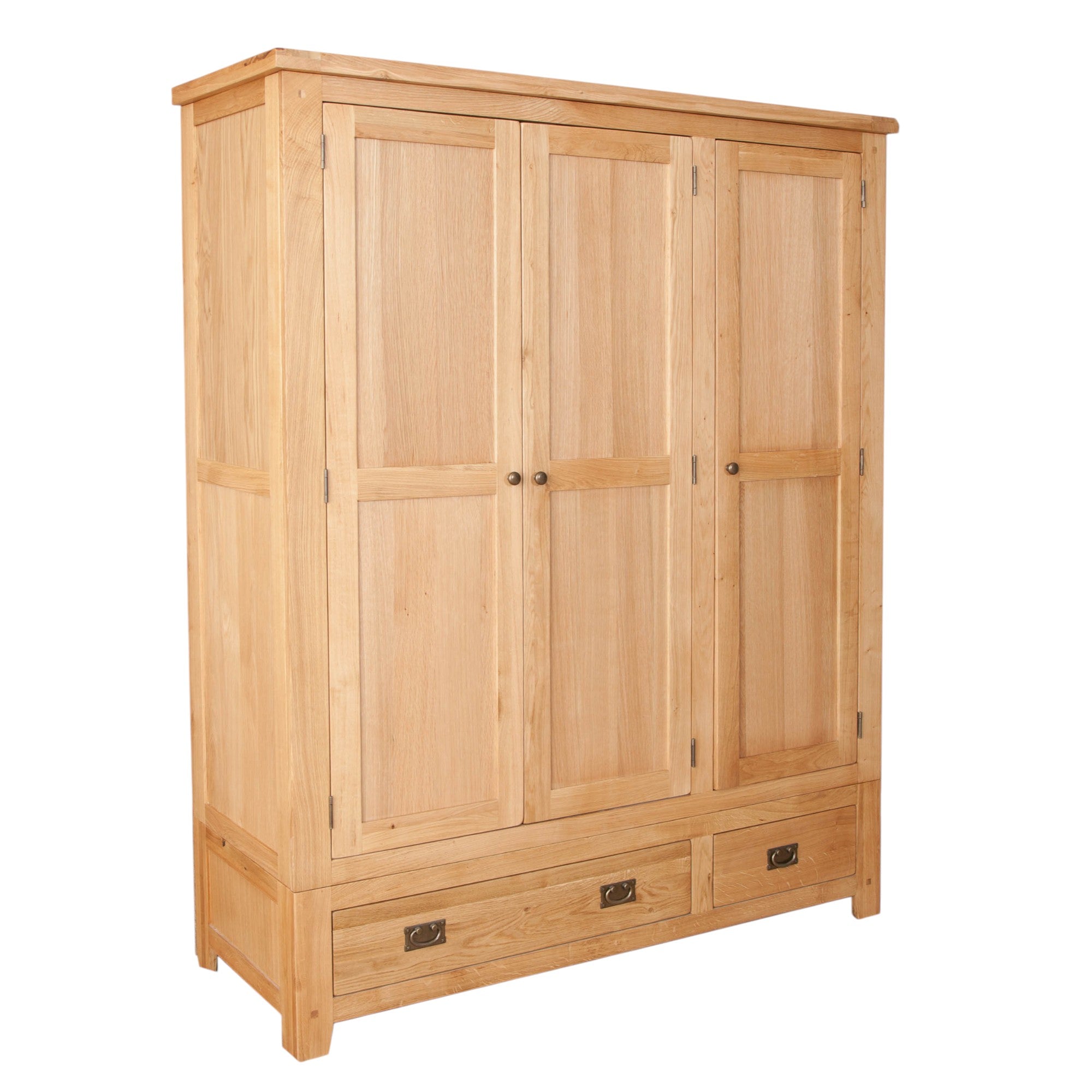 Melbourne Natural 3 Door Wardrobe