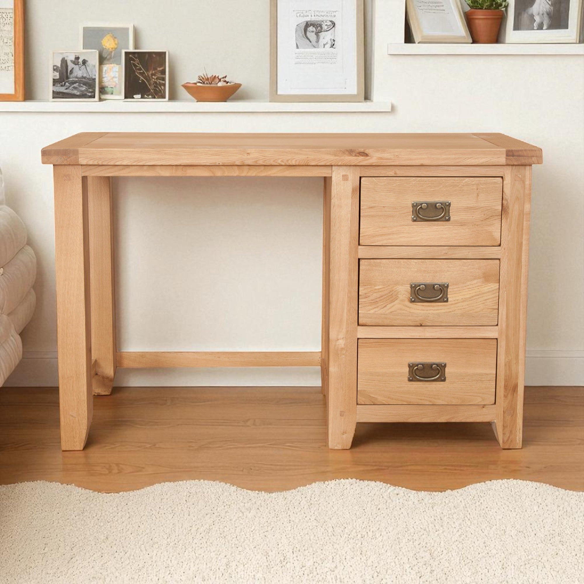 Melbourne Natural Dressing Table