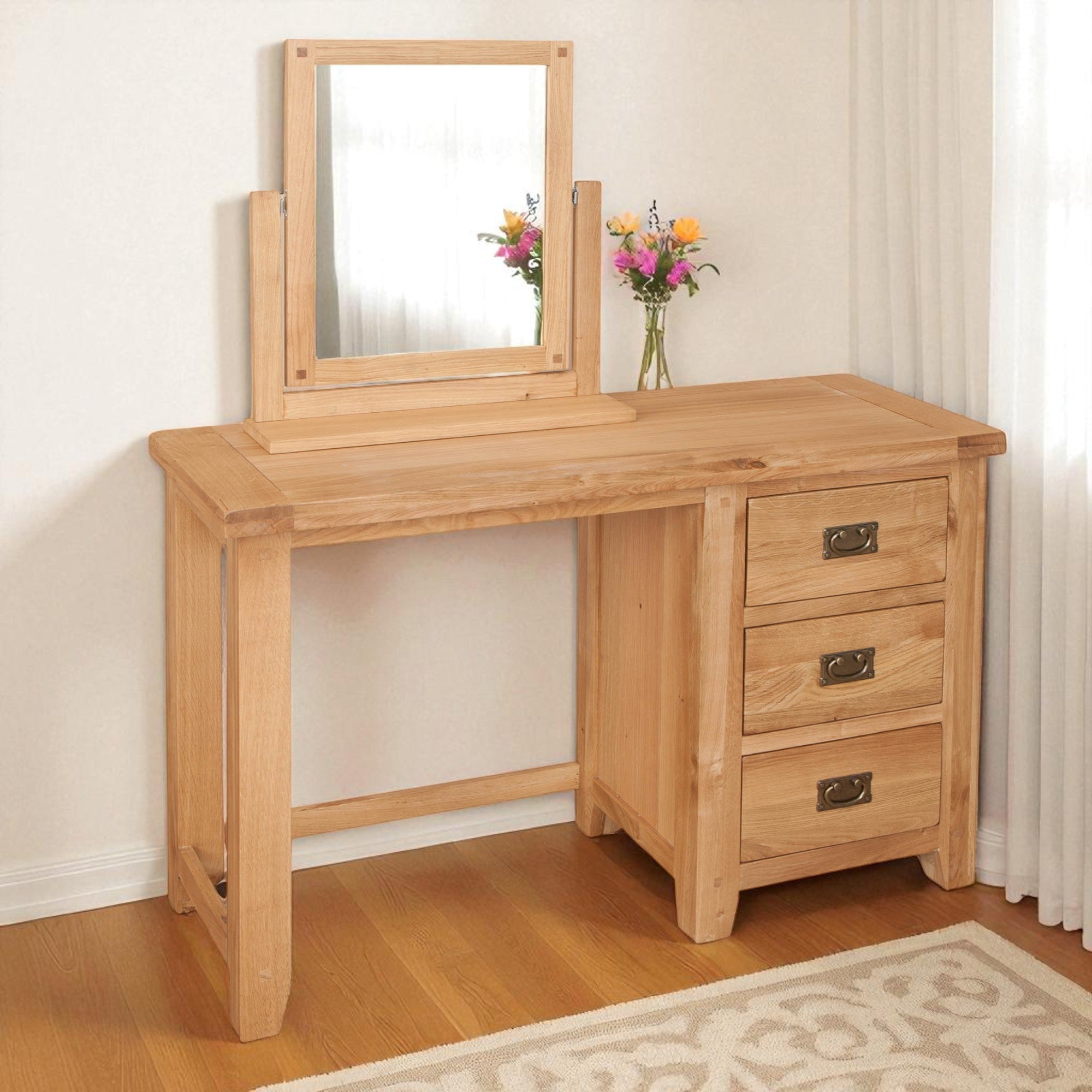 Melbourne Natural Dressing Table