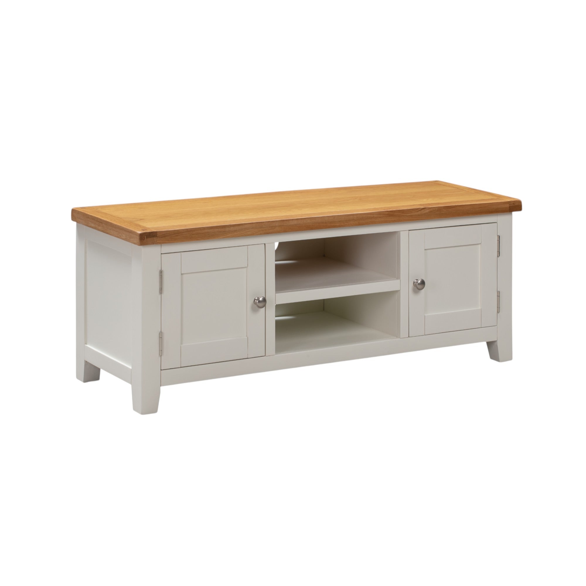 Melbourne White Large TV Unit