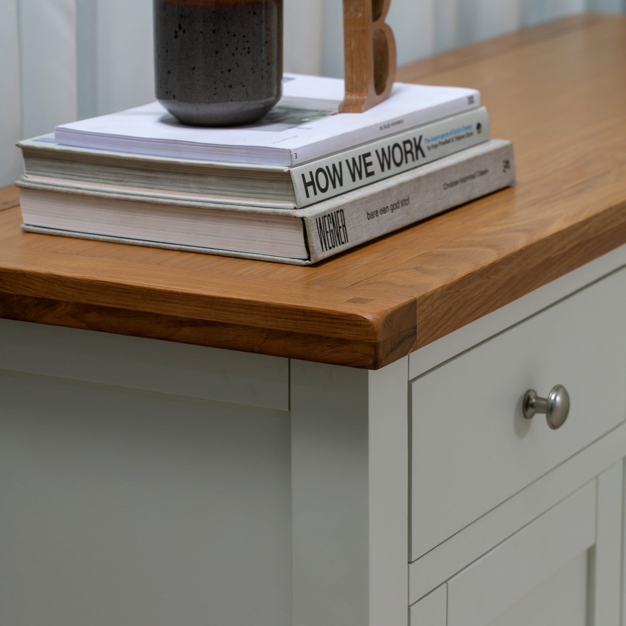 Melbourne White 3 Door Sideboard