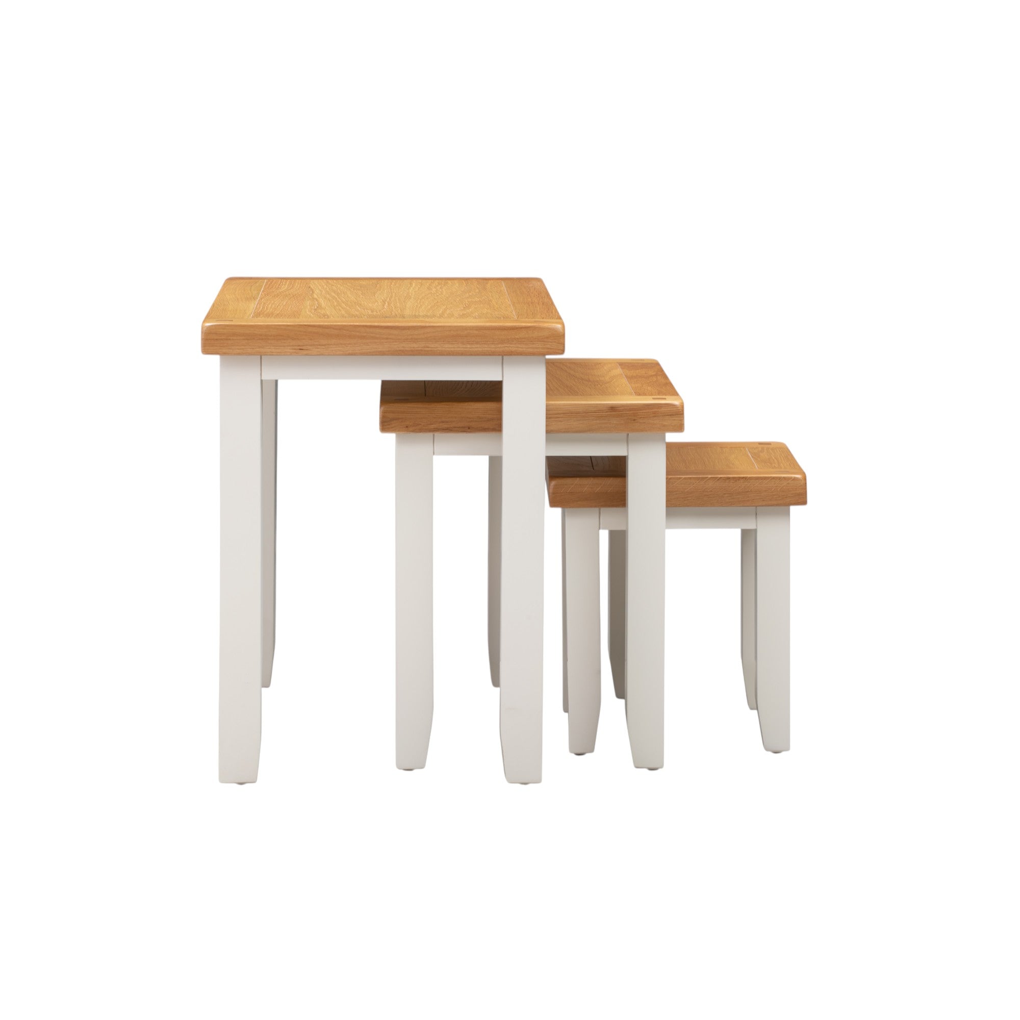 Melbourne White Nest of Tables