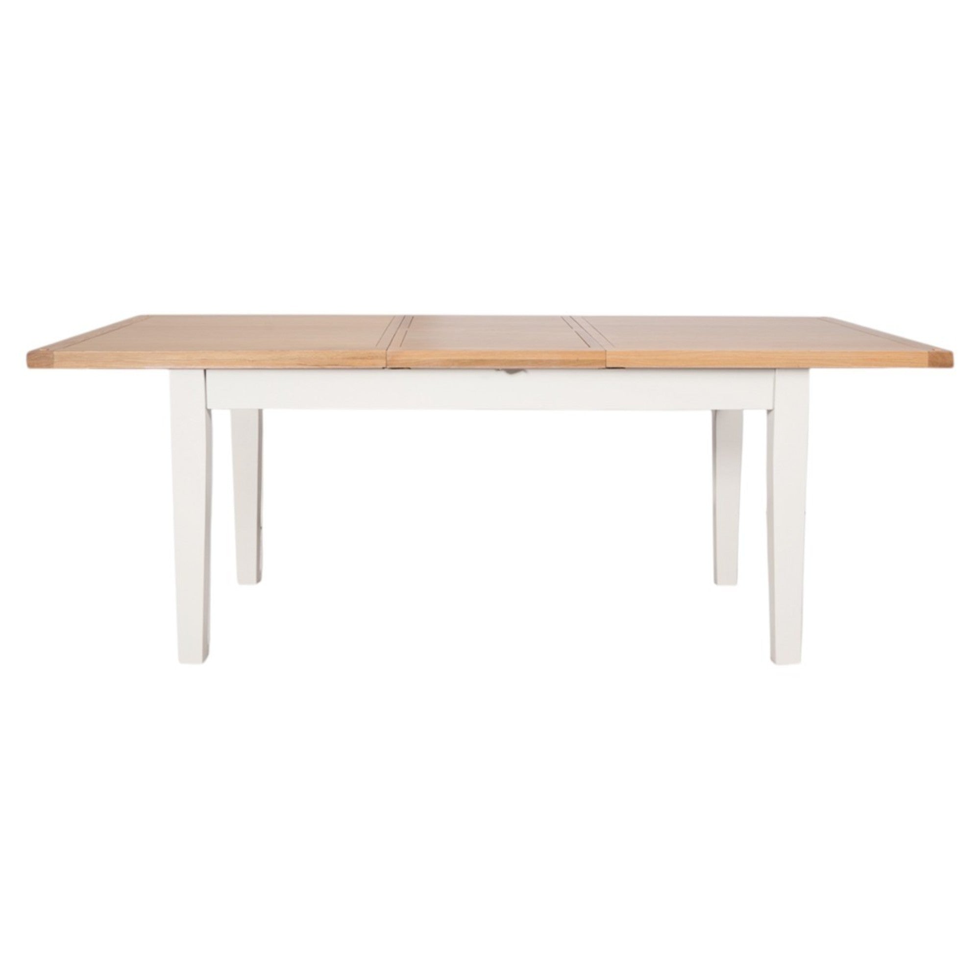 Melbourne White 1.6M - 2.1M Extending Dining Table