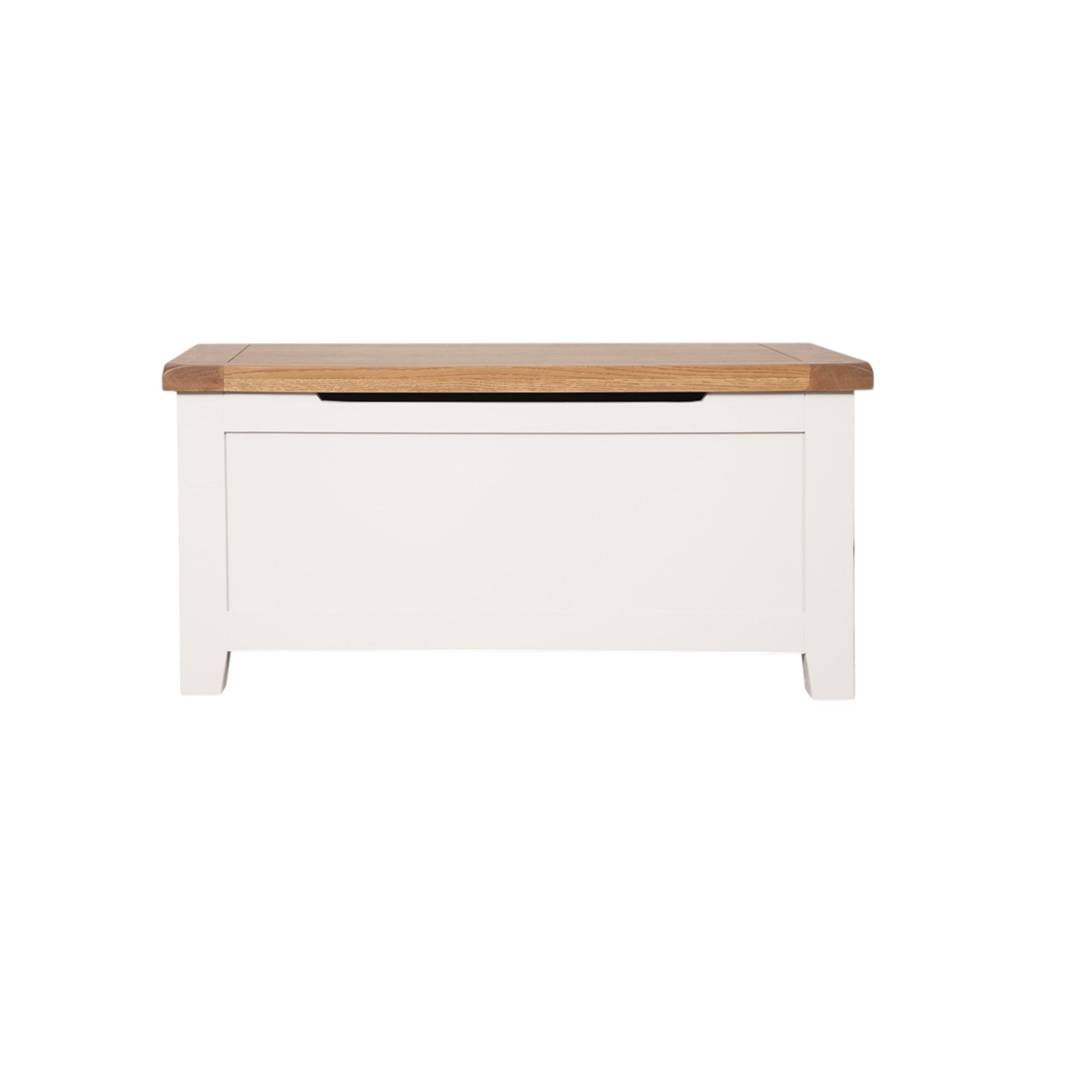 Melbourne White Blanket Box